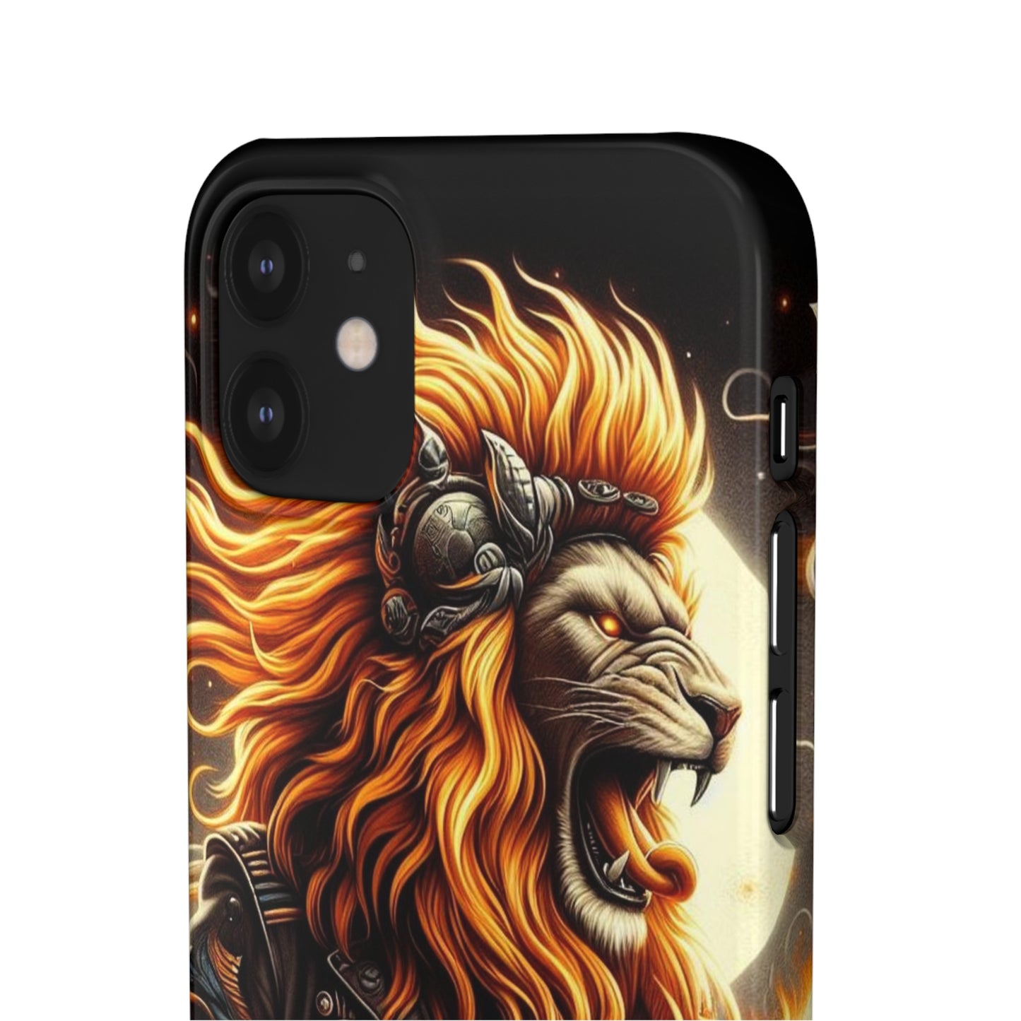 Fiery Roar Guitar Case: Leo - The Zodiac Rock Edition - 45