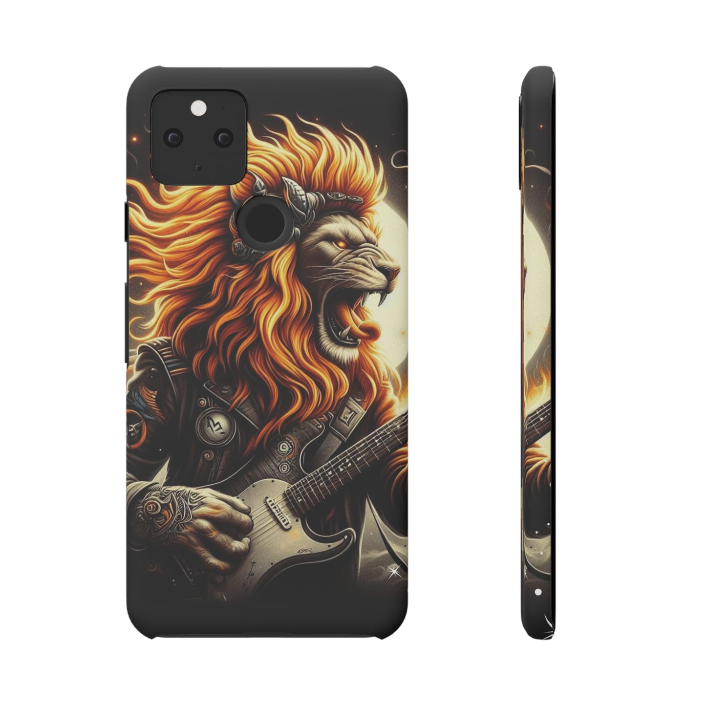 Fiery Roar Guitar Case: Leo - The Zodiac Rock Edition - 45