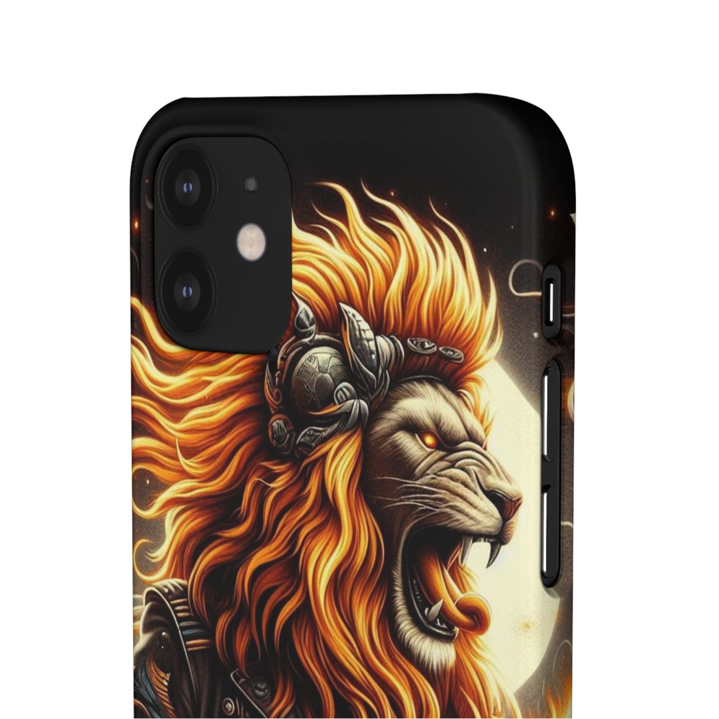 Fiery Roar Guitar Case: Leo - The Zodiac Rock Edition - 45