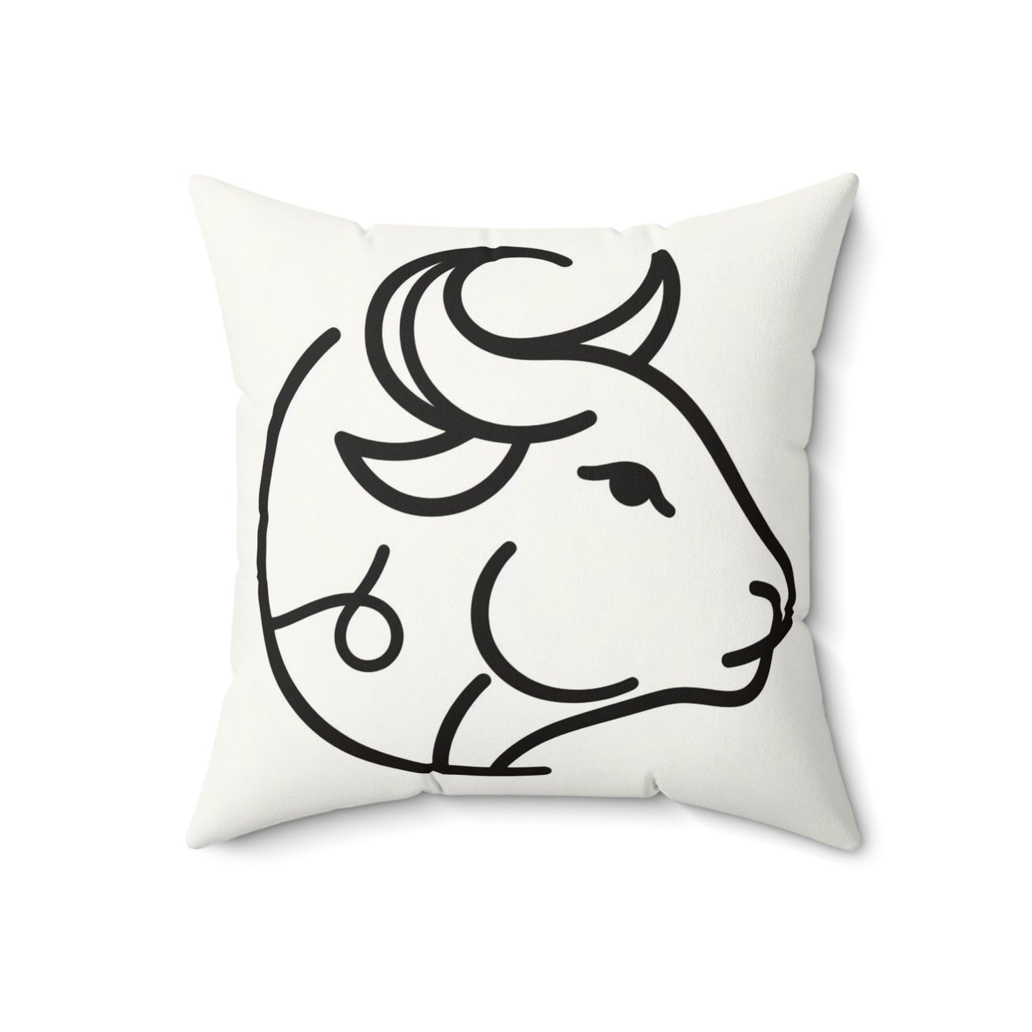 Zodiac Doodle Art - Taurus - Taurus Zodiac Doodle Art Pillow - 53.2