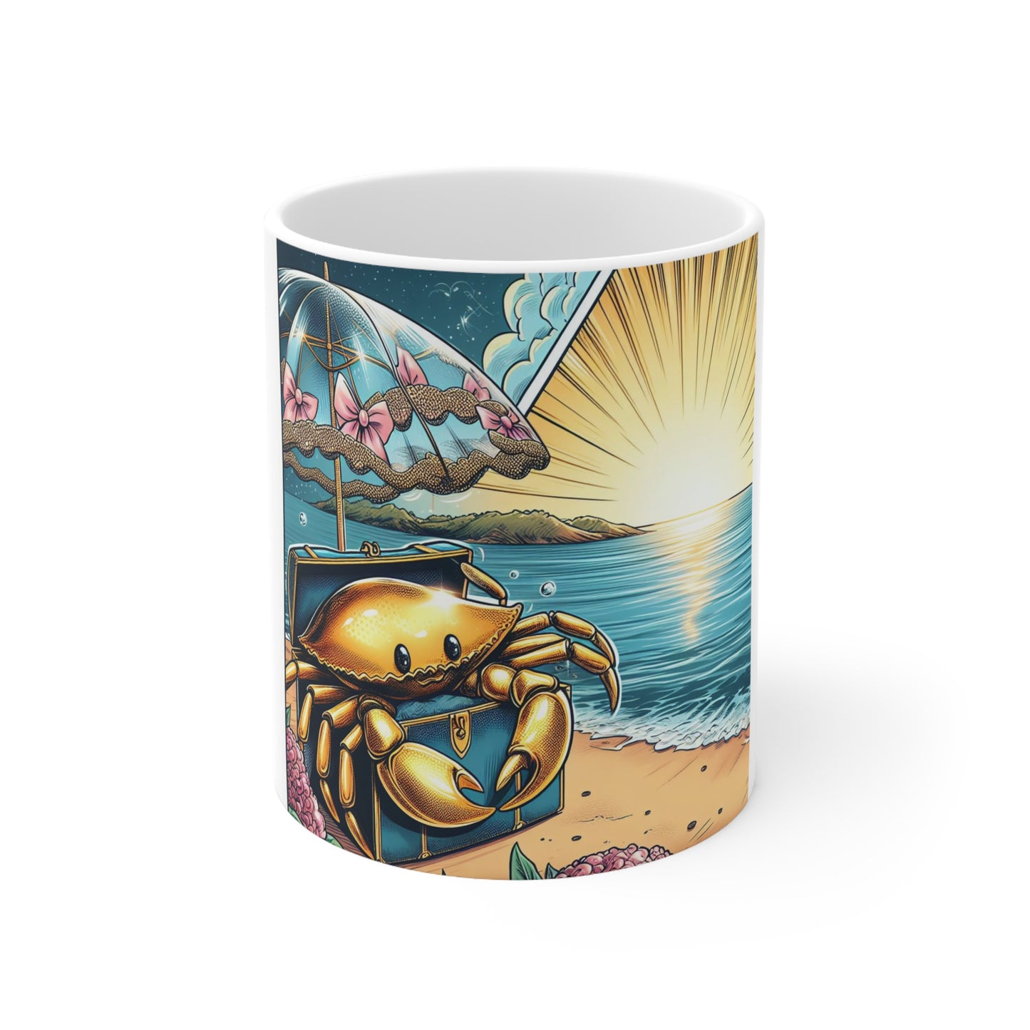Cosmic Bloom - Cancer - Cancer Cosmic Bloom Mug - 30
