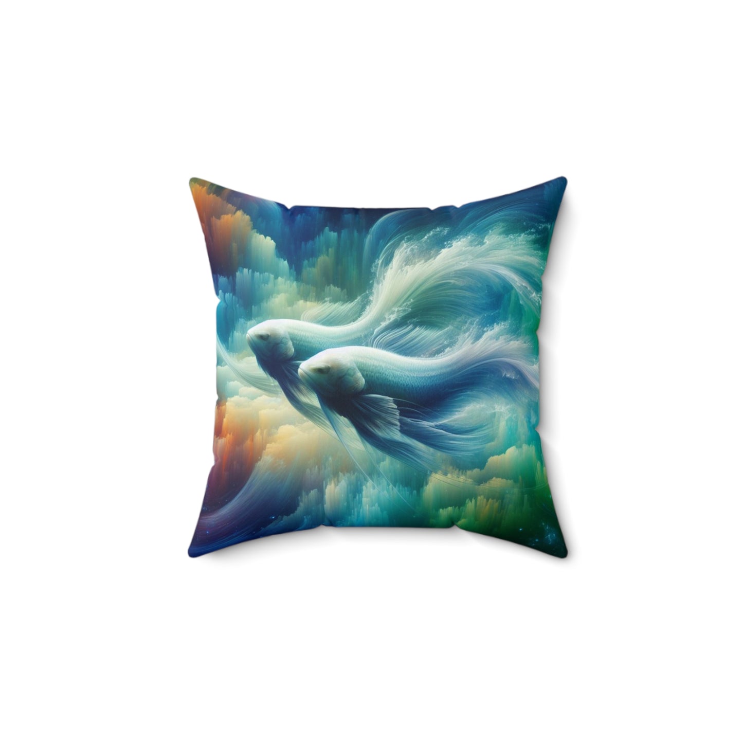 Ethereal Elegance - Pisces - Pisces Ethereal Elegance Pillow - 27.10