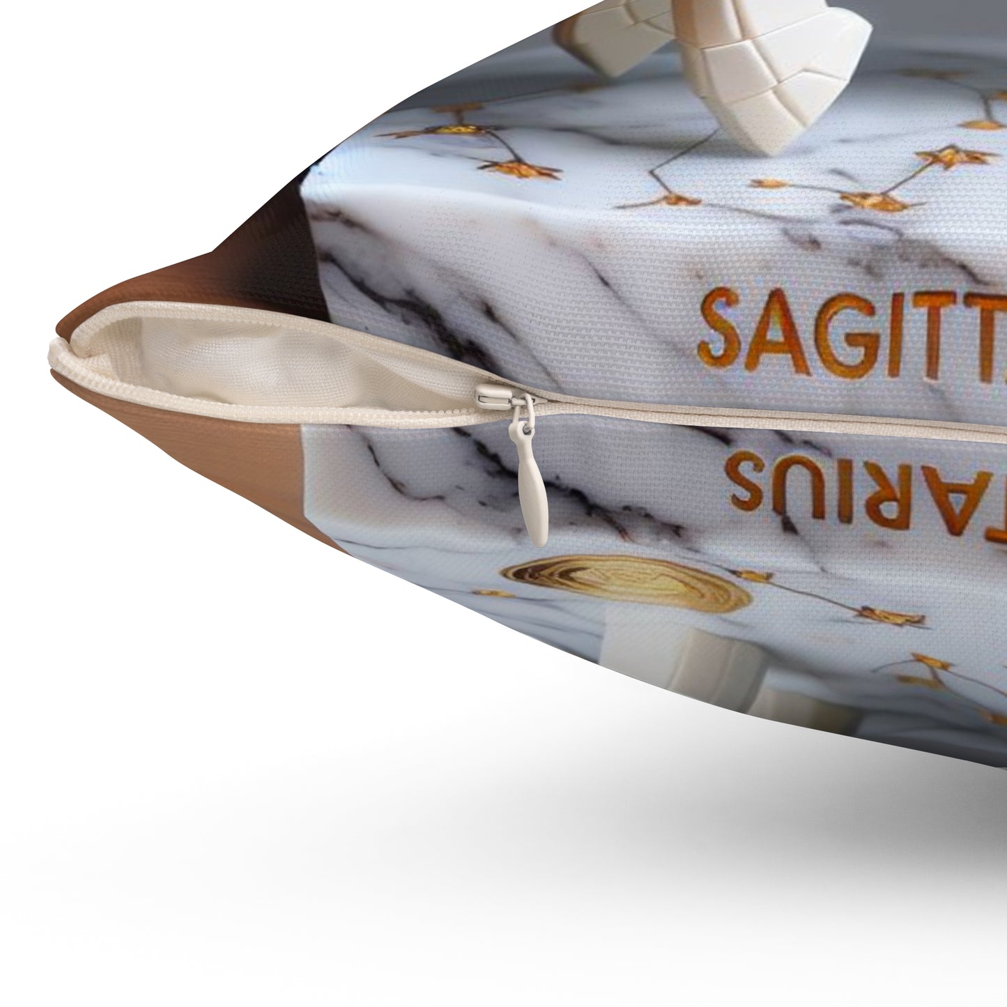 Marble Elegance - Sagittarius - Sagittarius Marble Elegance Pillow - 43
