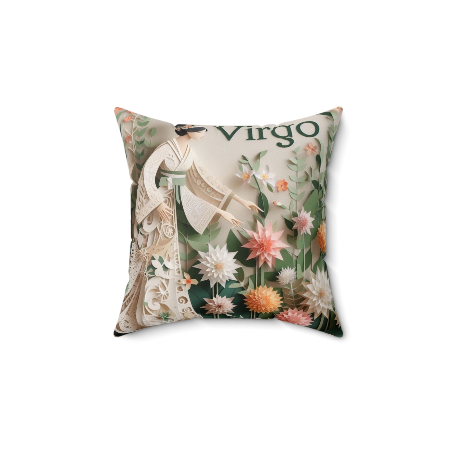 Quilled Zodiac - Virgo - Virgo Quilled Zodiac Pillow - 16