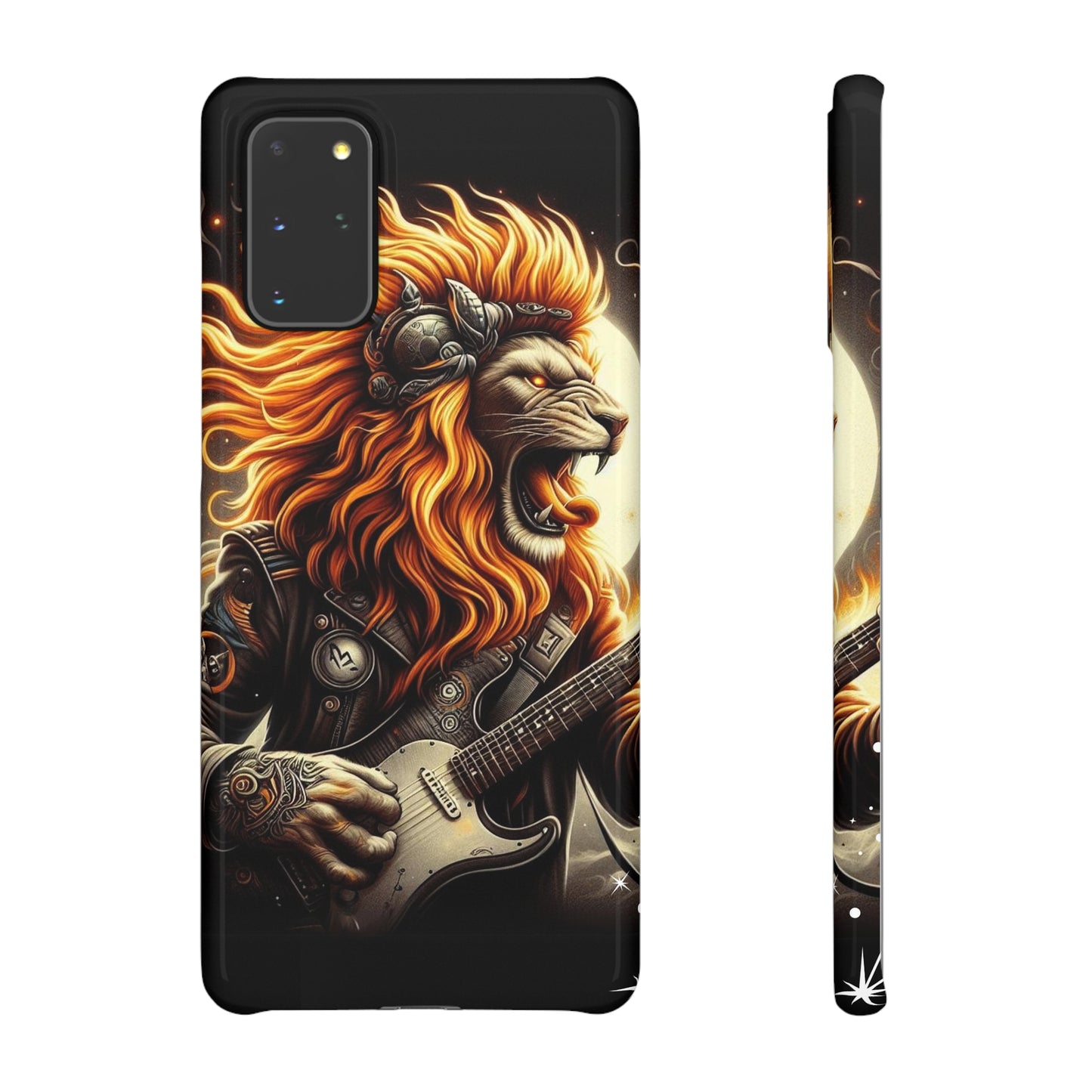 Fiery Roar Guitar Case: Leo - The Zodiac Rock Edition - 45
