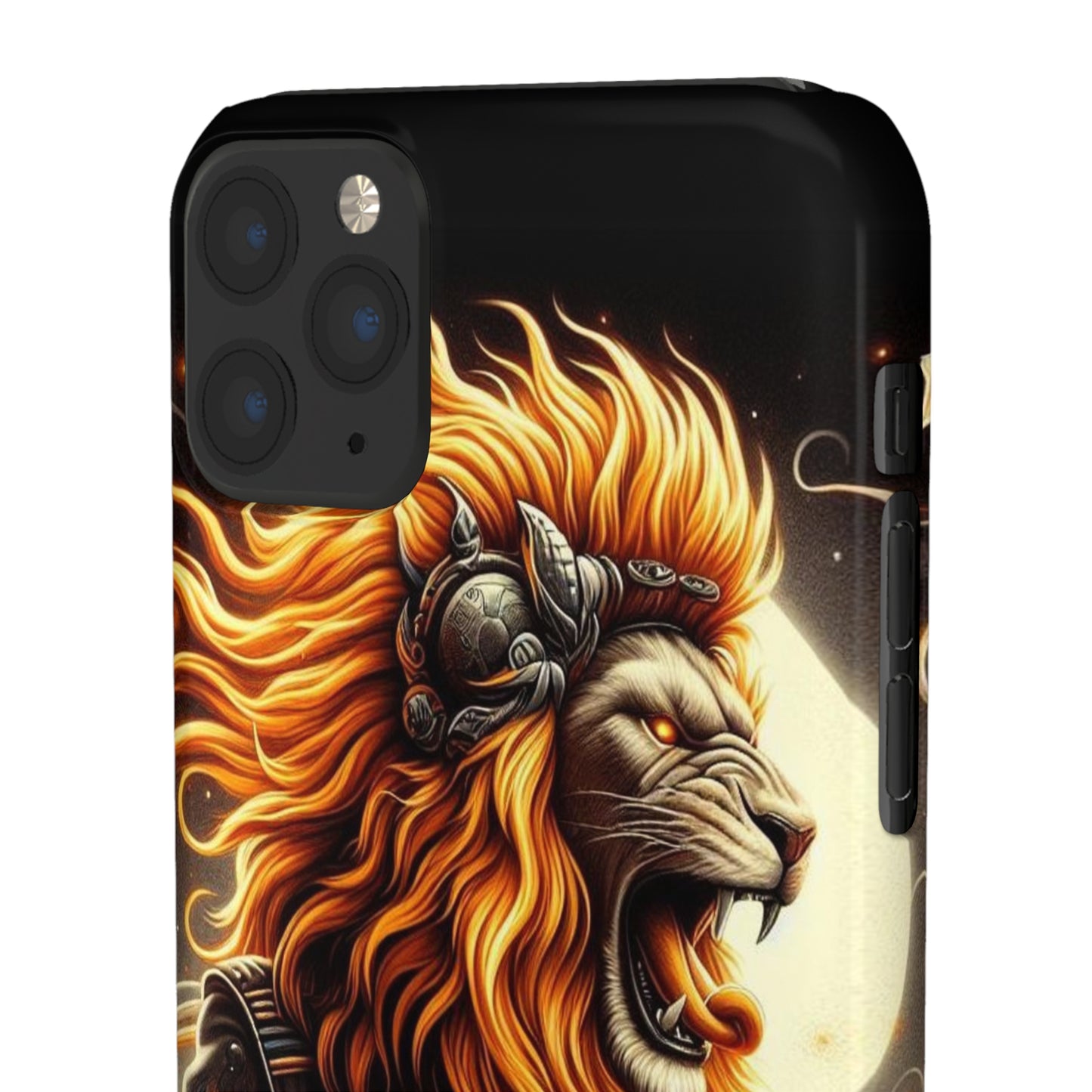 Fiery Roar Guitar Case: Leo - The Zodiac Rock Edition - 45