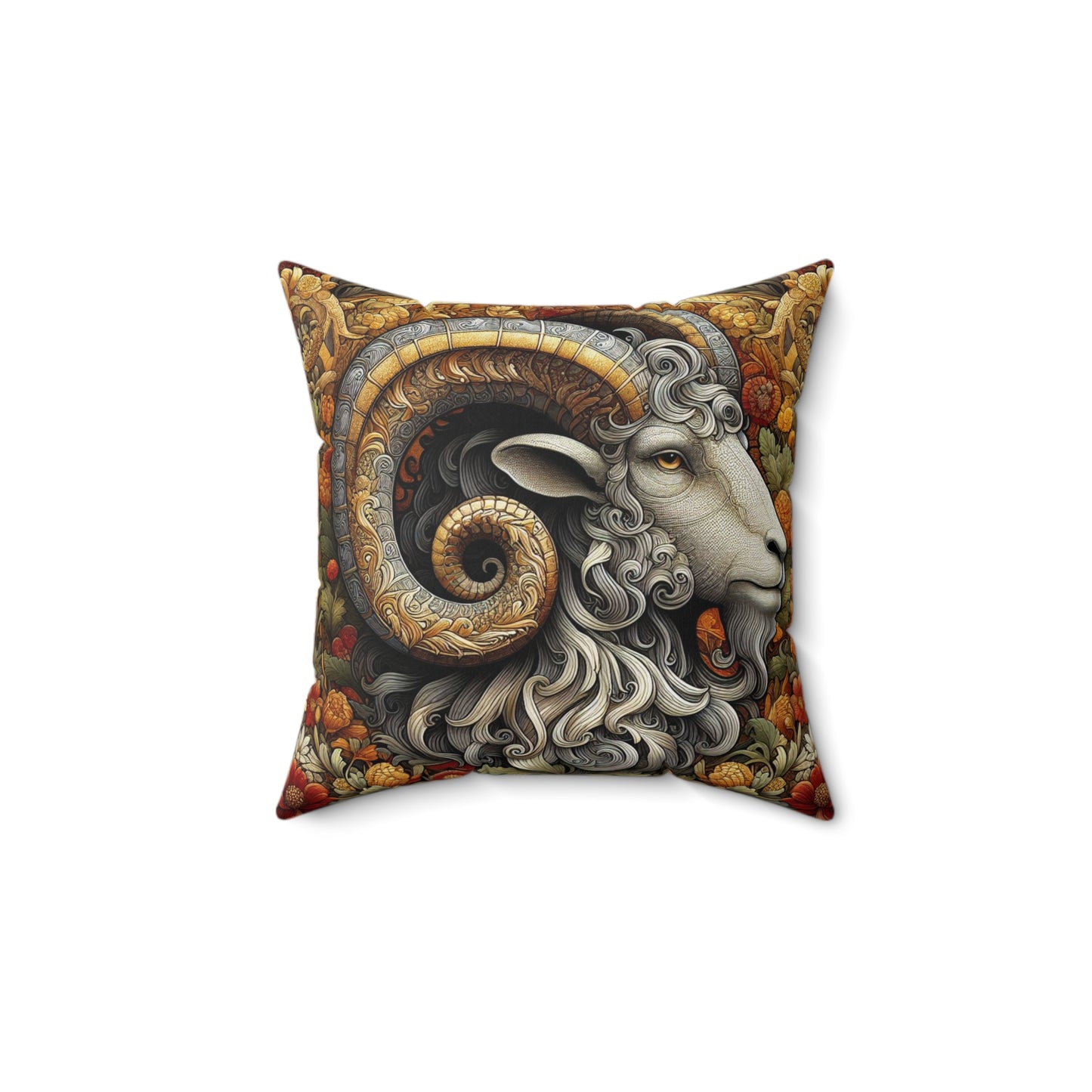 Majestic Ornamentals - Aries - Aries Majestic Ornamentals Pillow - 37.2
