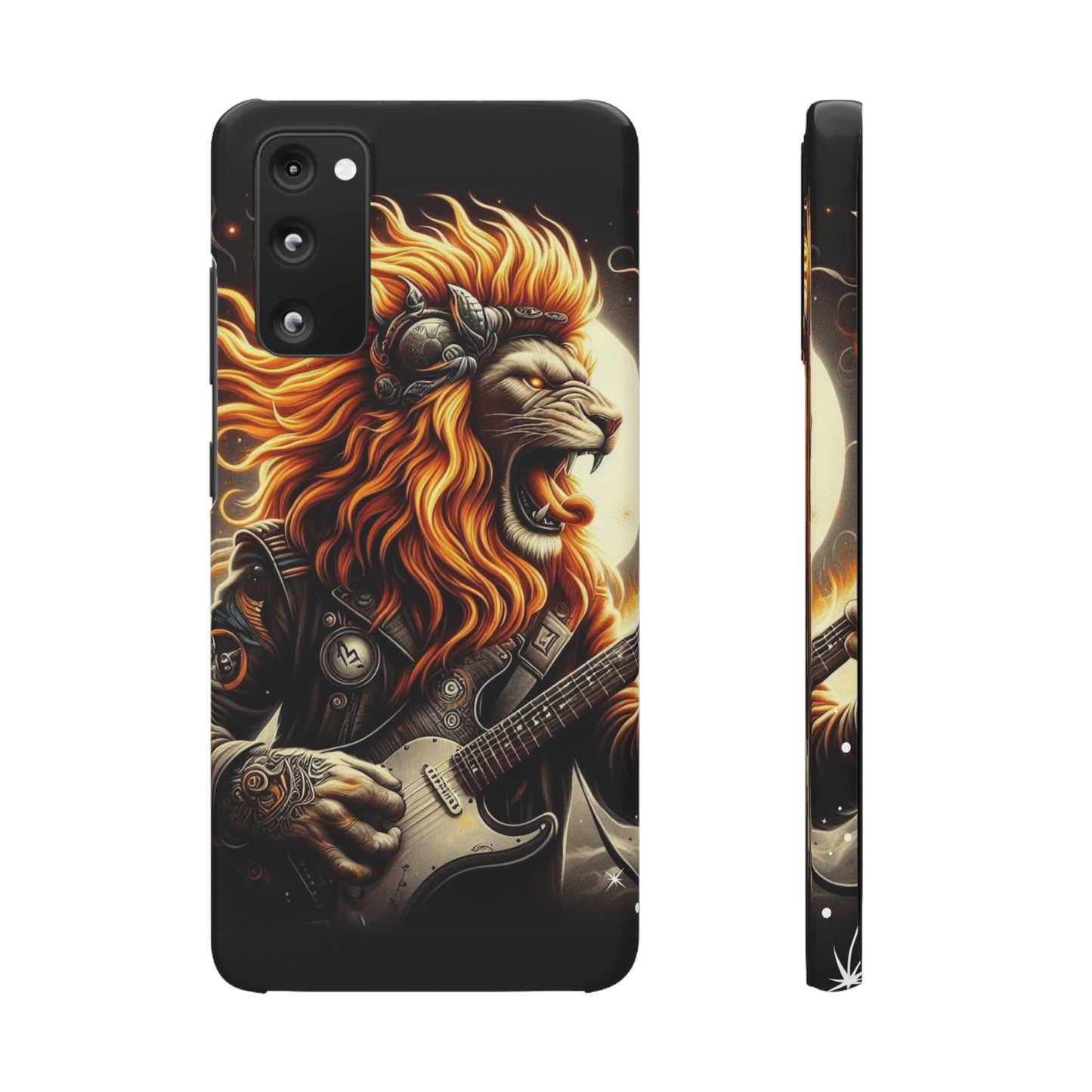 Fiery Roar Guitar Case: Leo - The Zodiac Rock Edition - 45