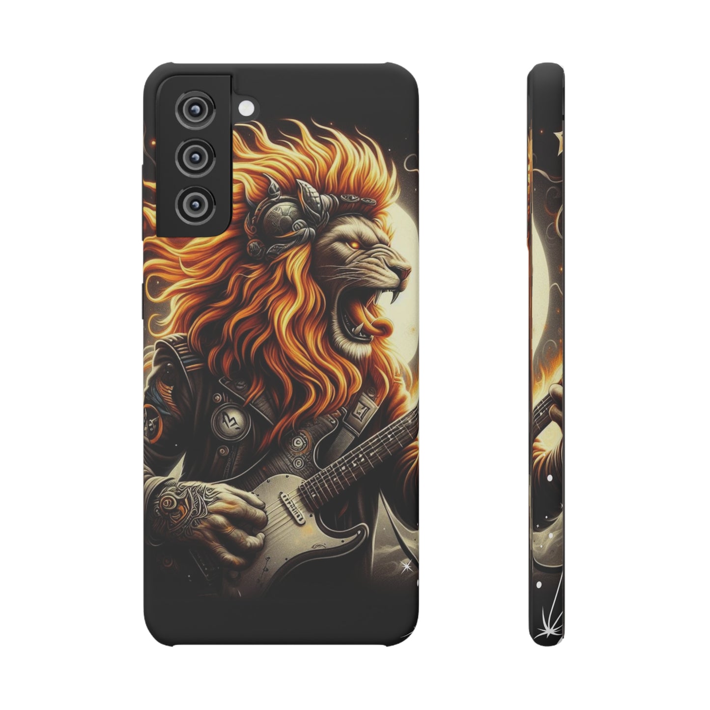 Fiery Roar Guitar Case: Leo - The Zodiac Rock Edition - 45