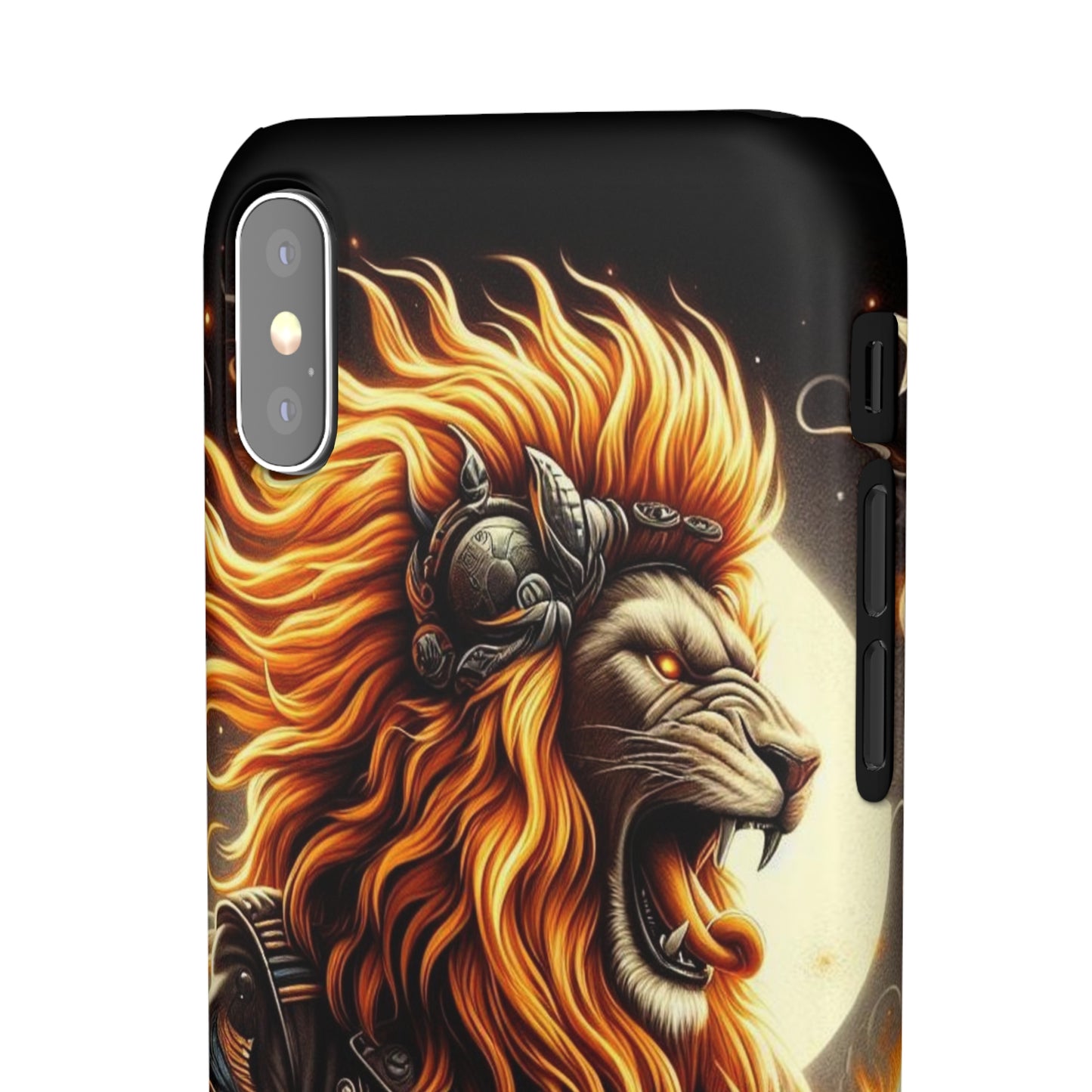 Fiery Roar Guitar Case: Leo - The Zodiac Rock Edition - 45