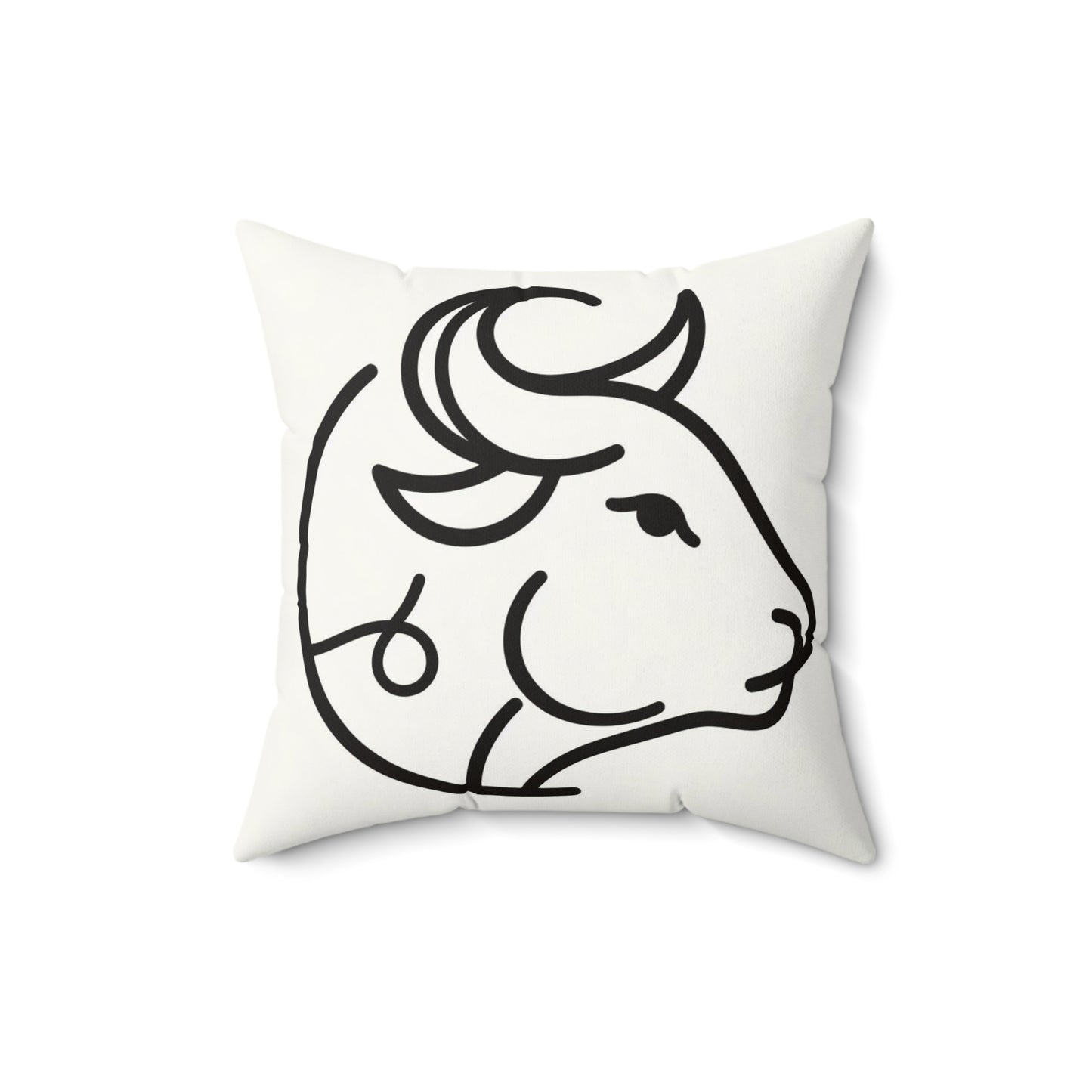 Zodiac Doodle Art - Taurus - Taurus Zodiac Doodle Art Pillow - 53.2
