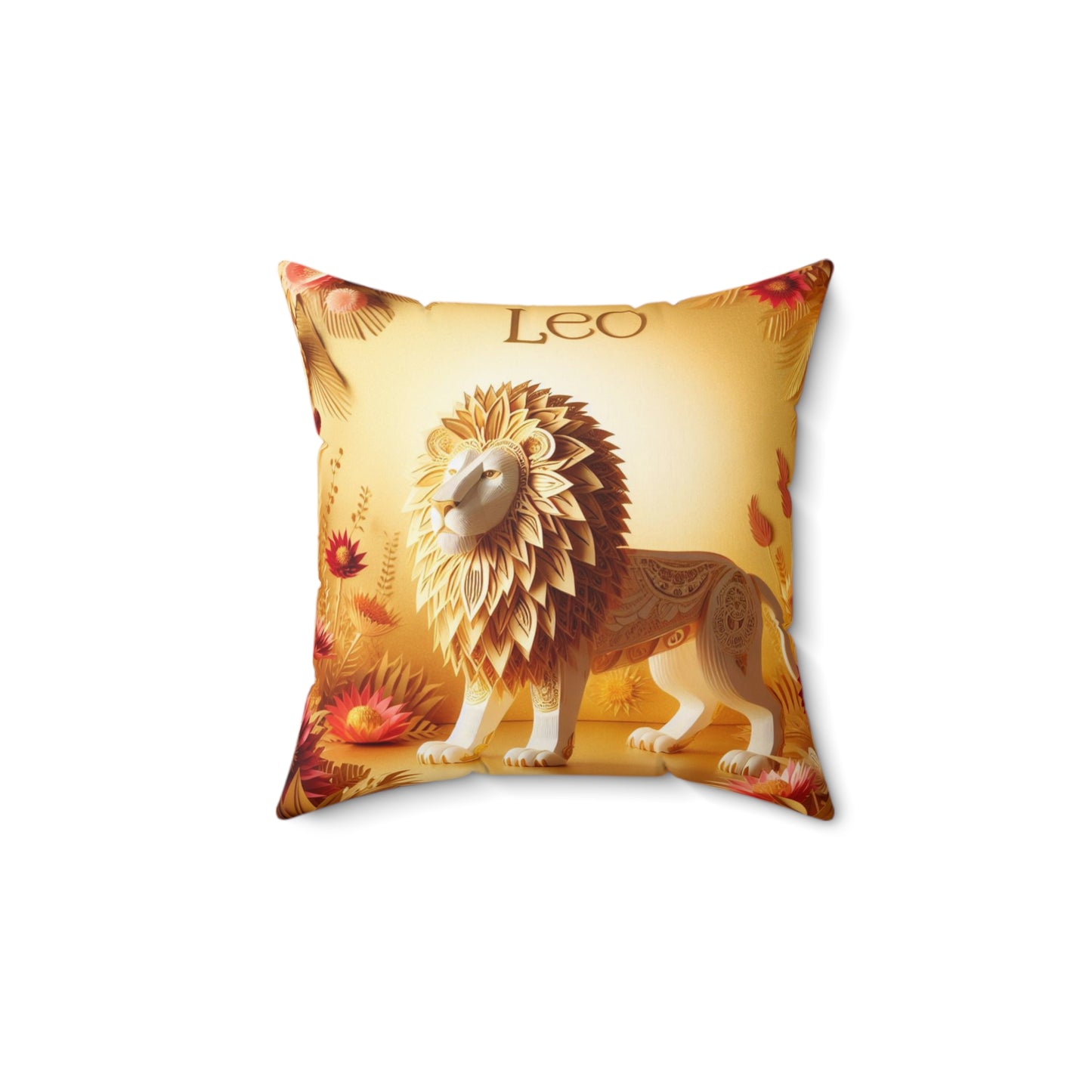 Quilled Zodiac - Leo - Leo Quilled Zodiac Pillow - 16