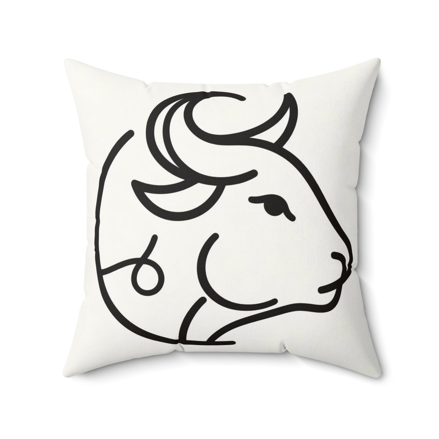 Zodiac Doodle Art - Taurus - Taurus Zodiac Doodle Art Pillow - 53.2