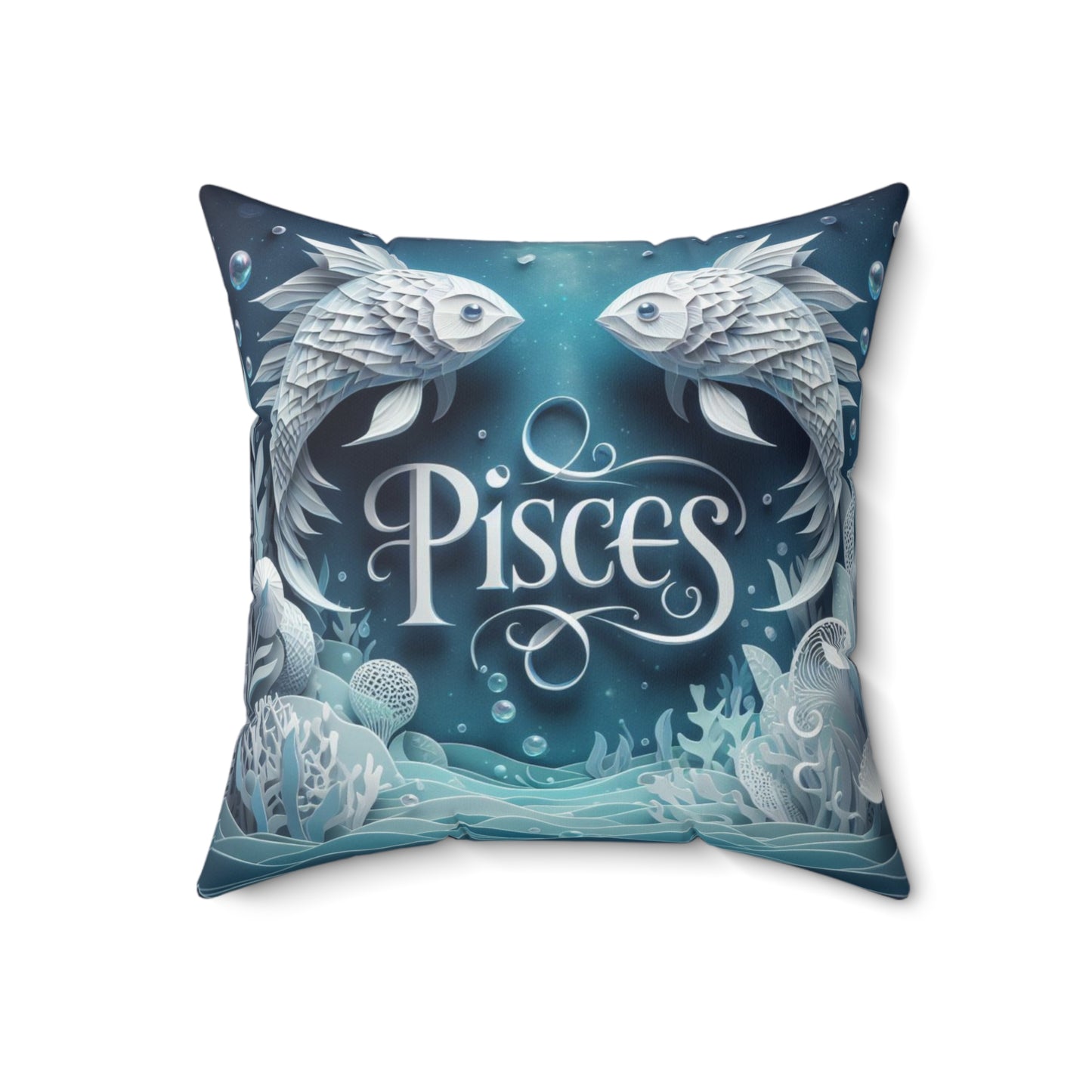 Quilled Zodiac - Pisces - Pisces Quilled Zodiac Pillow - 16
