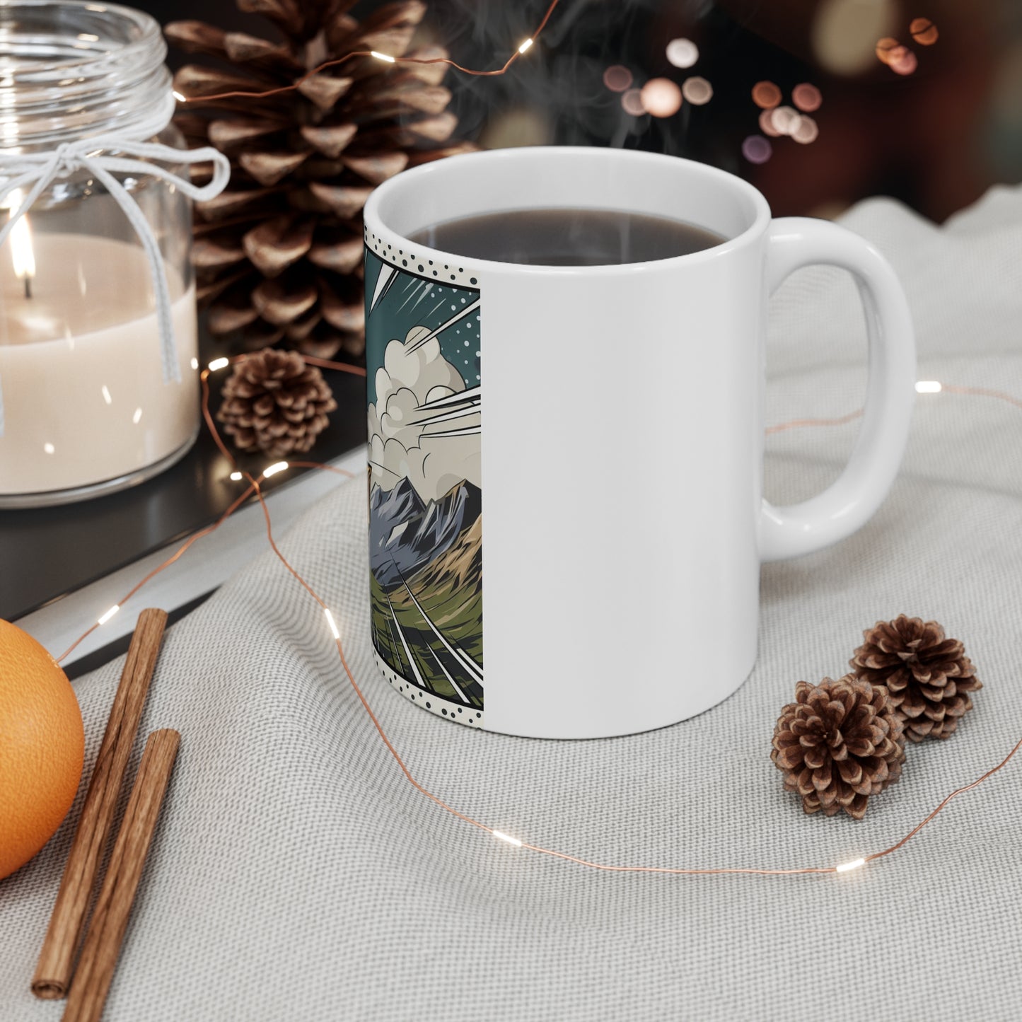 Cosmic Bloom - Capricorn - Capricorn Cosmic Bloom Mug - 30