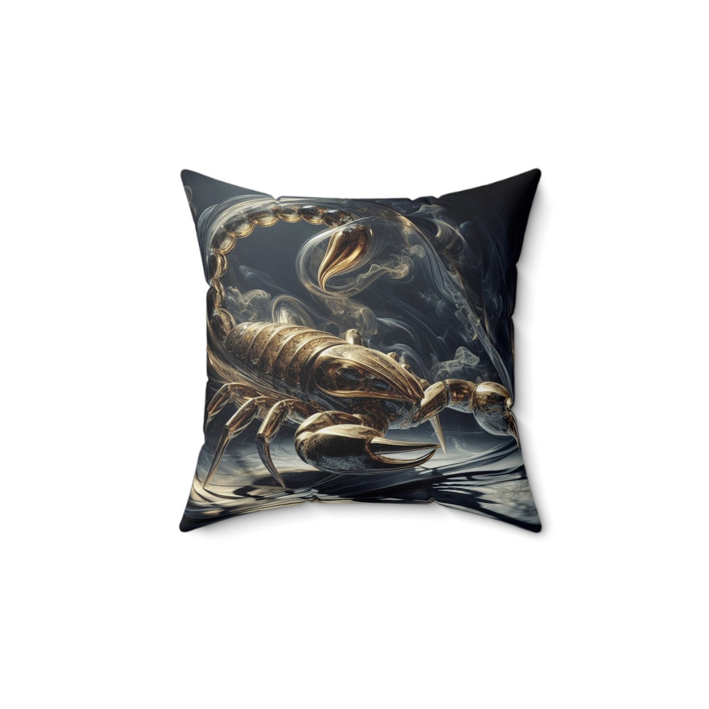 Sculpted Elegance and Blossoms - Scorpio - Scorpio Sculpted Elegance and Blossoms Pillow - 31.2
