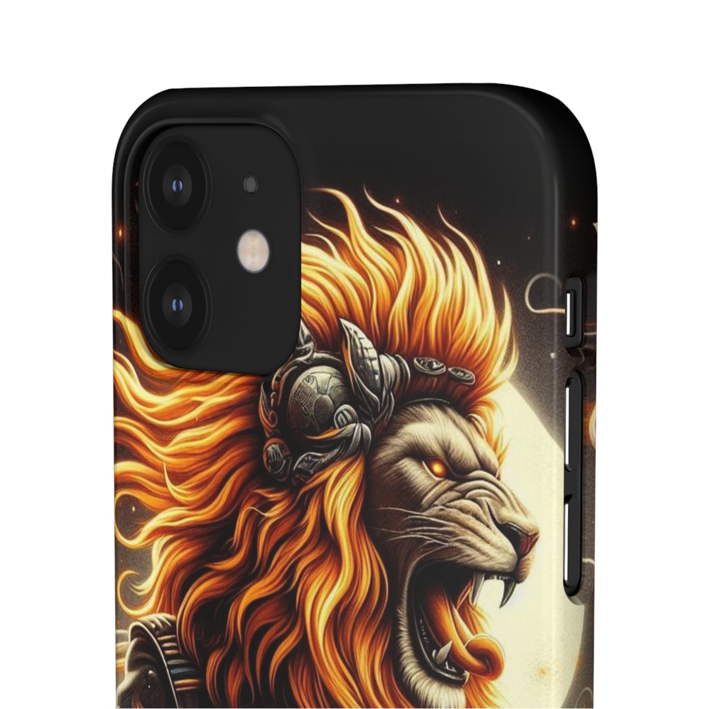Fiery Roar Guitar Case: Leo - The Zodiac Rock Edition - 45