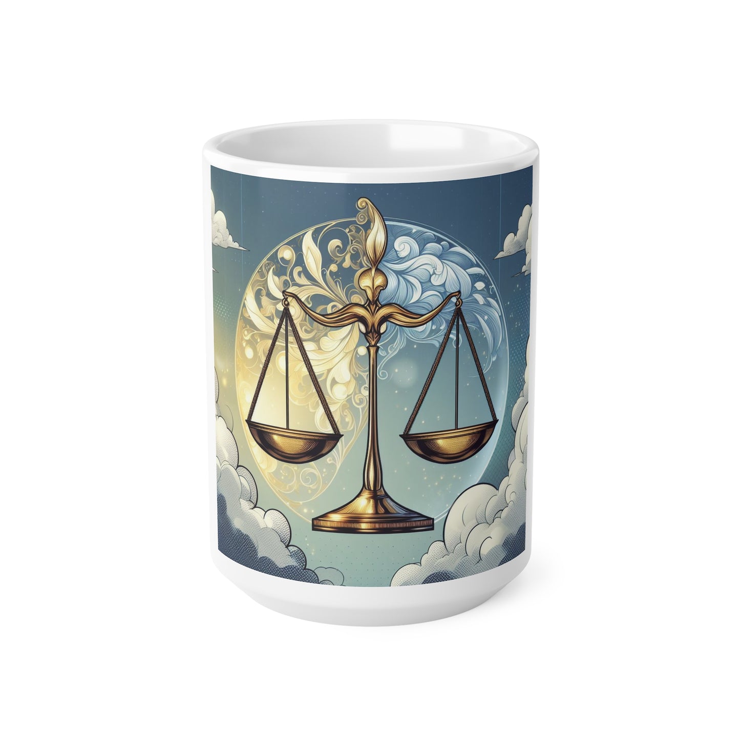 Cosmic Bloom - Libra - Libra Cosmic Bloom Mug - 30