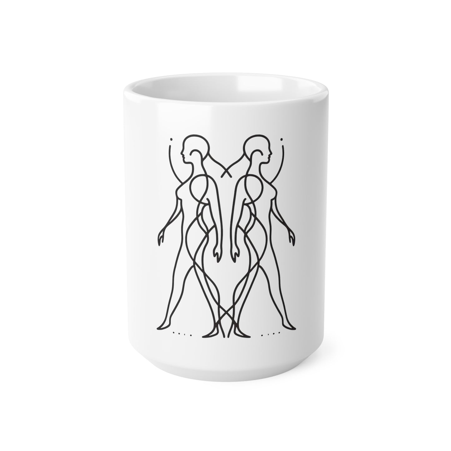 Astral Minimalism - Gemini - Gemini Astral Minimalism Mug - 53.10