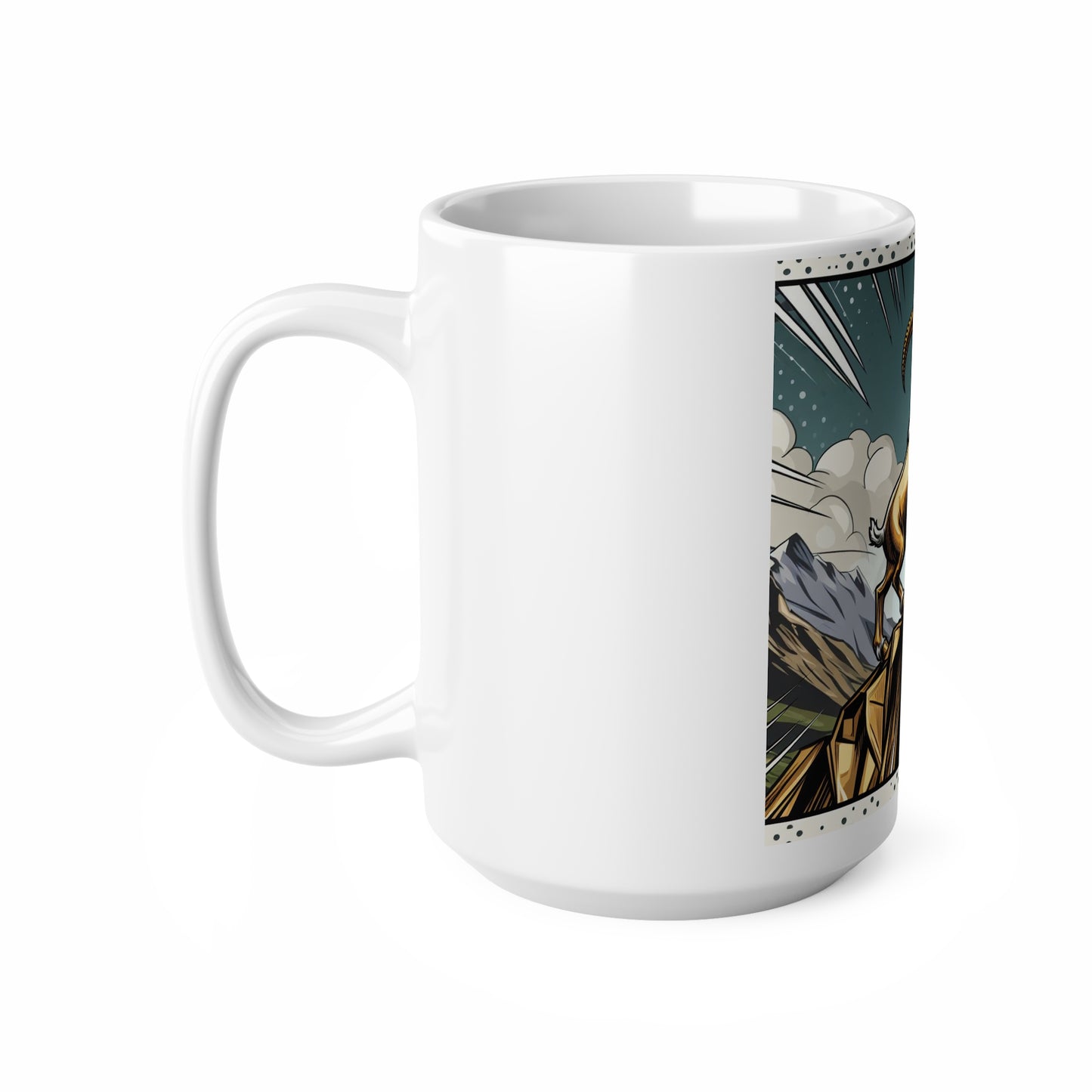 Cosmic Bloom - Capricorn - Capricorn Cosmic Bloom Mug - 30