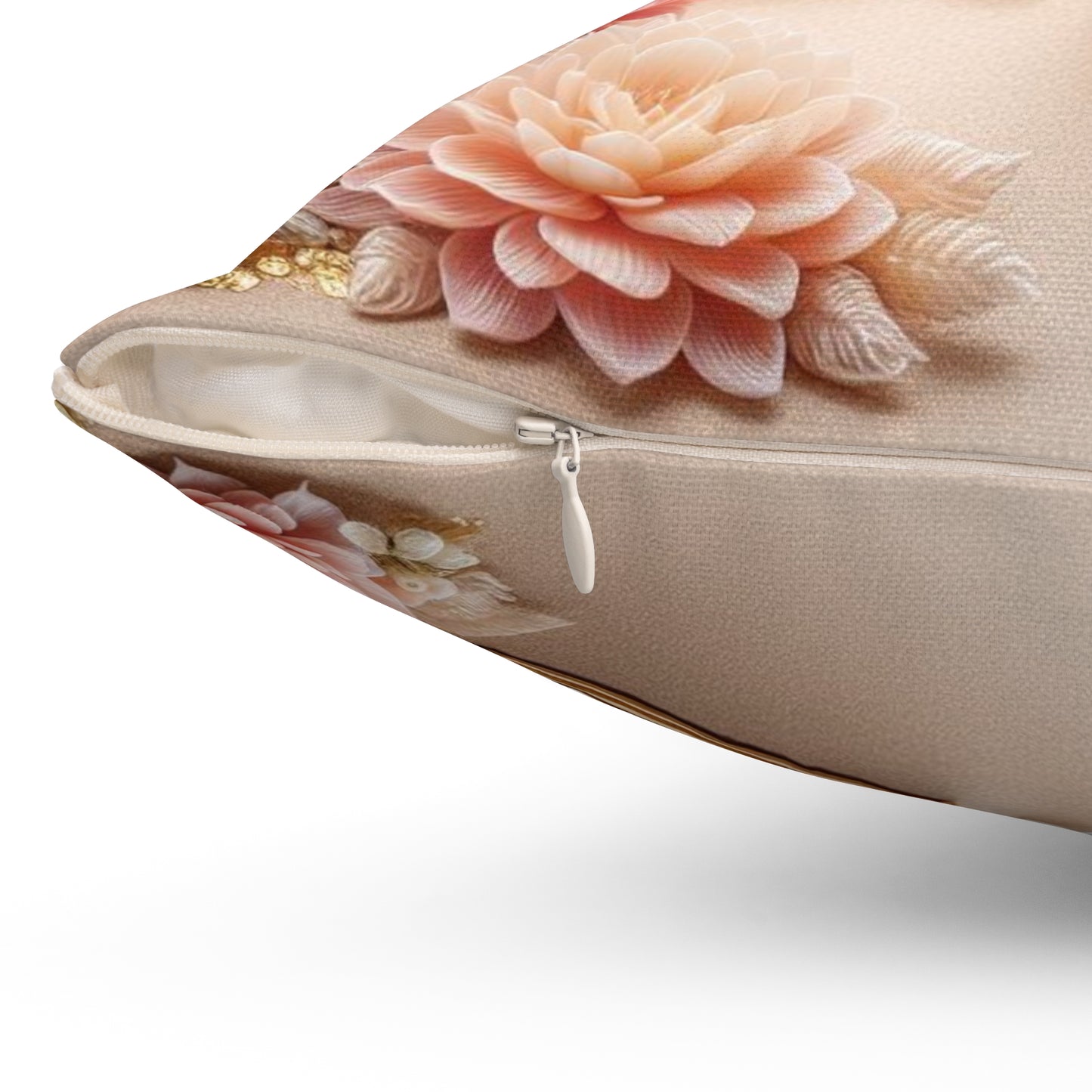 Sculpted Elegance and Blossoms - Cancer - Cancer Sculpted Elegance and Blossoms Pillow - 31.2
