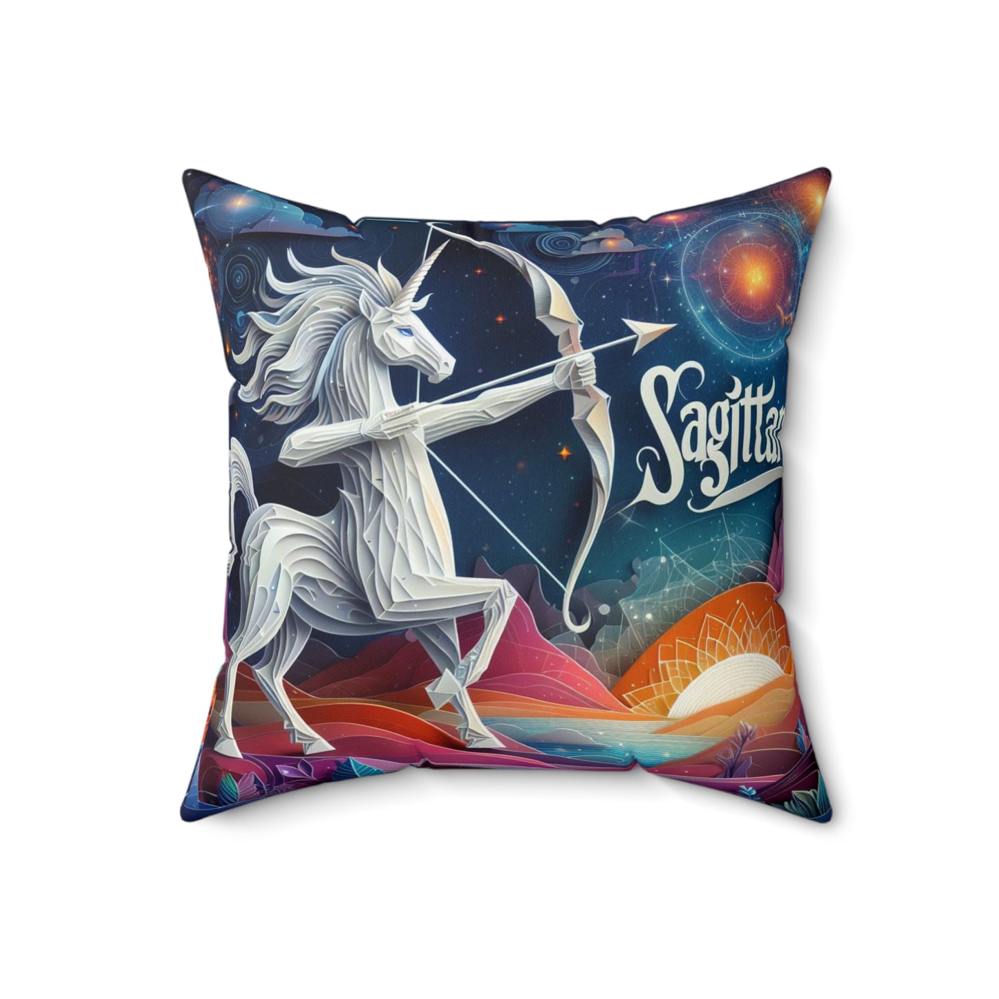 Quilled Zodiac - Sagittarius - Sagittarius Quilled Zodiac Pillow - 16