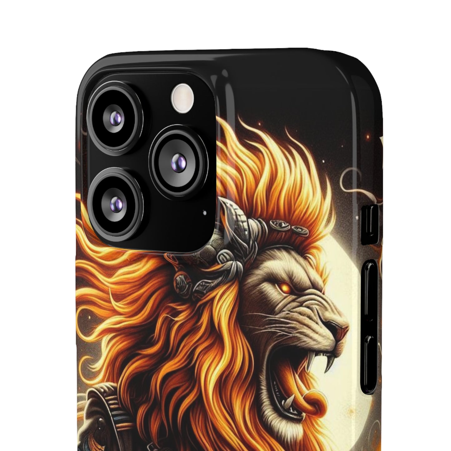 Fiery Roar Guitar Case: Leo - The Zodiac Rock Edition - 45