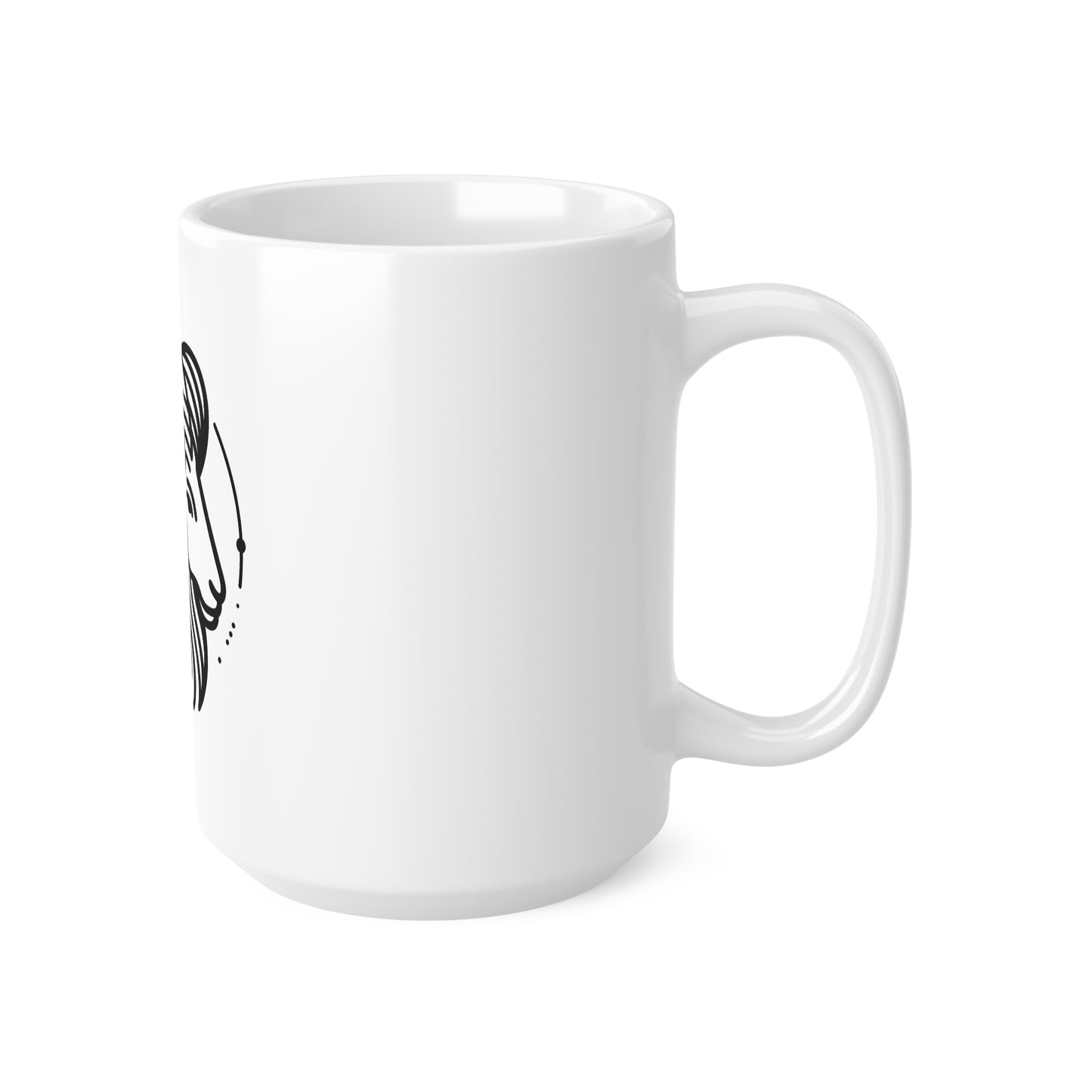 Astral Minimalist - Aries - Aries Astral Minimalism Mug - 53.10