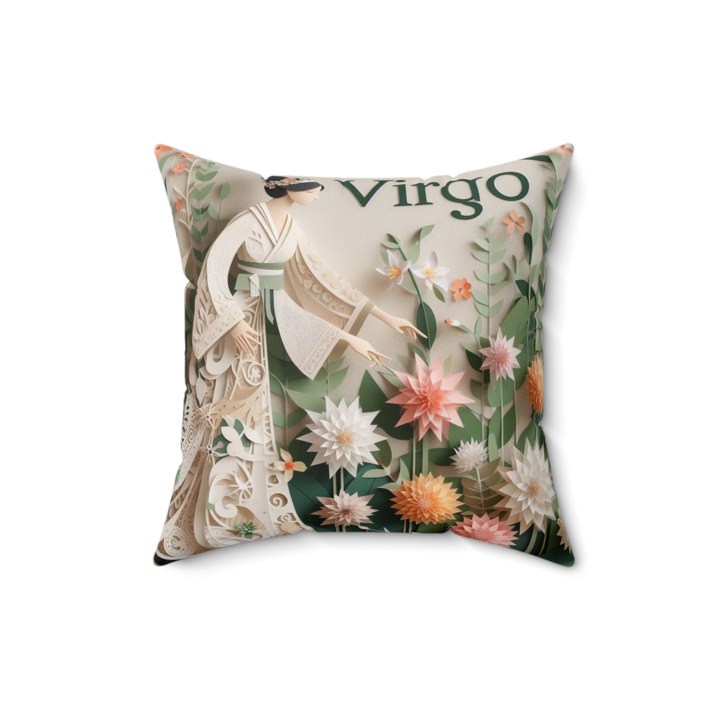Quilled Zodiac - Virgo - Virgo Quilled Zodiac Pillow - 16