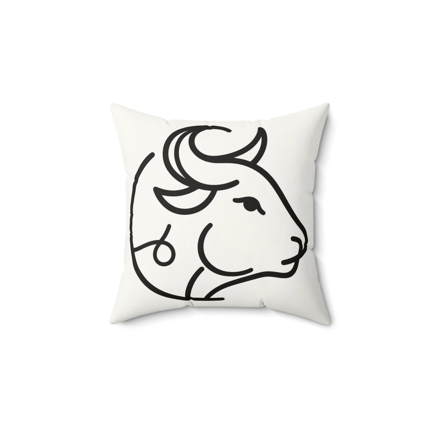 Zodiac Doodle Art - Taurus - Taurus Zodiac Doodle Art Pillow - 53.2