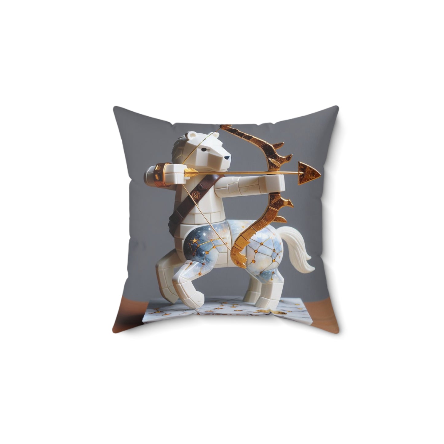 Marble Elegance - Sagittarius - Sagittarius Marble Elegance Pillow - 43