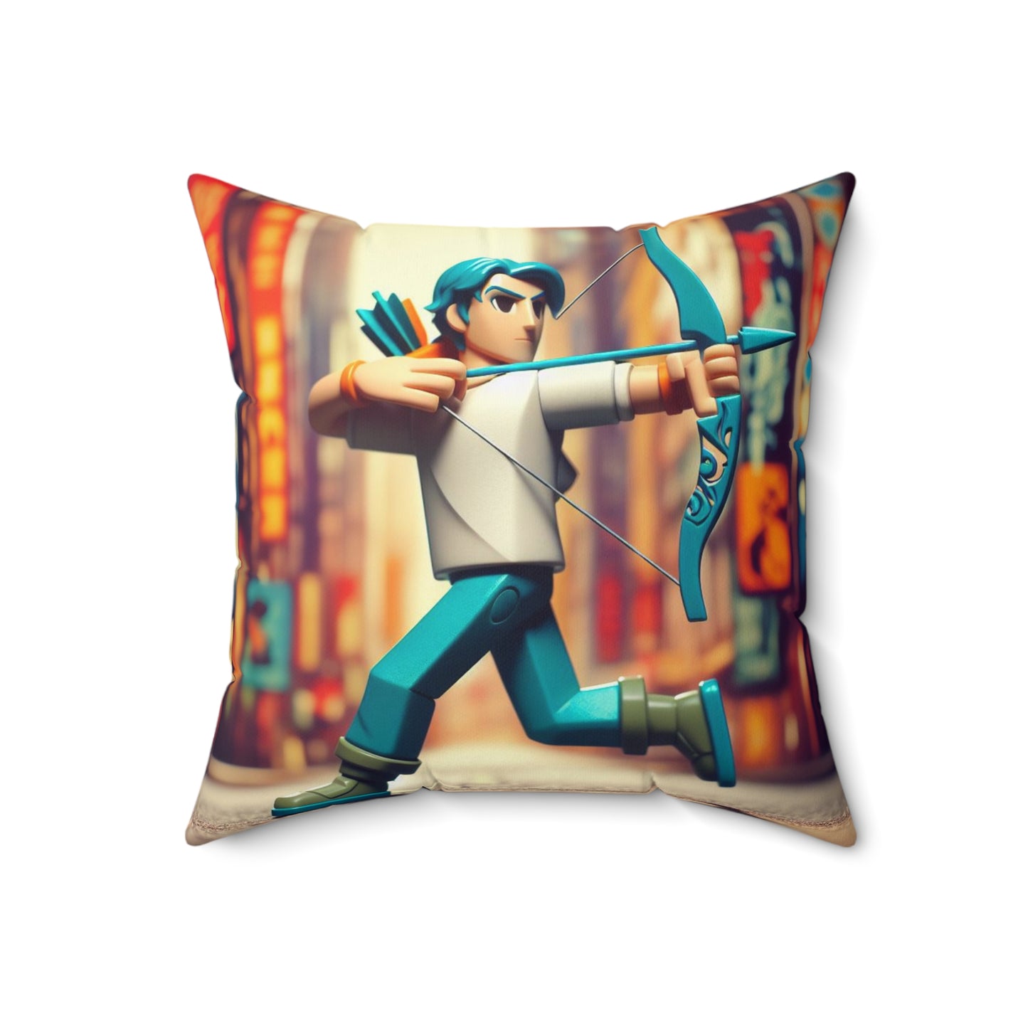 Urban Zodiac - Sagittarius - Sagittarius Urban Vinyl Pillow - 47