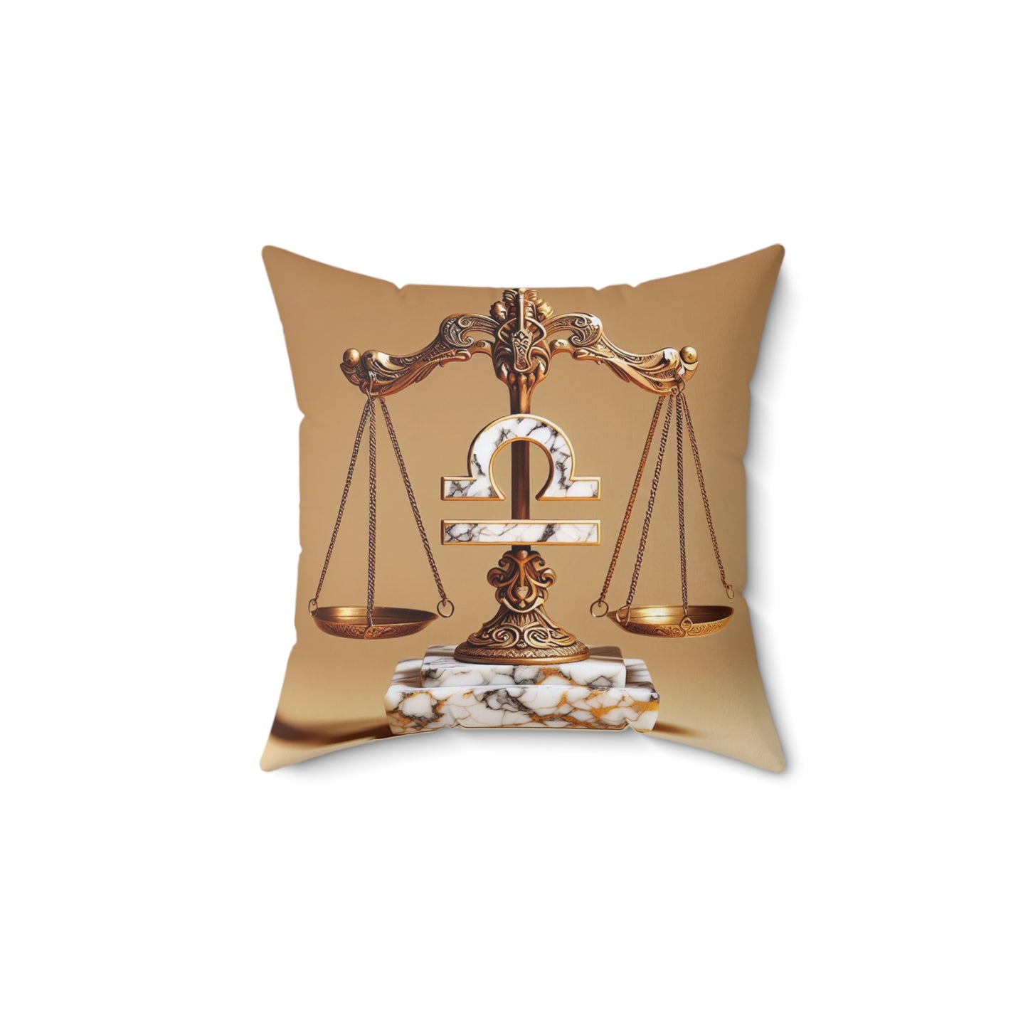 Marble Elegance - Libra - Libra Marble Elegance Pillow - 43