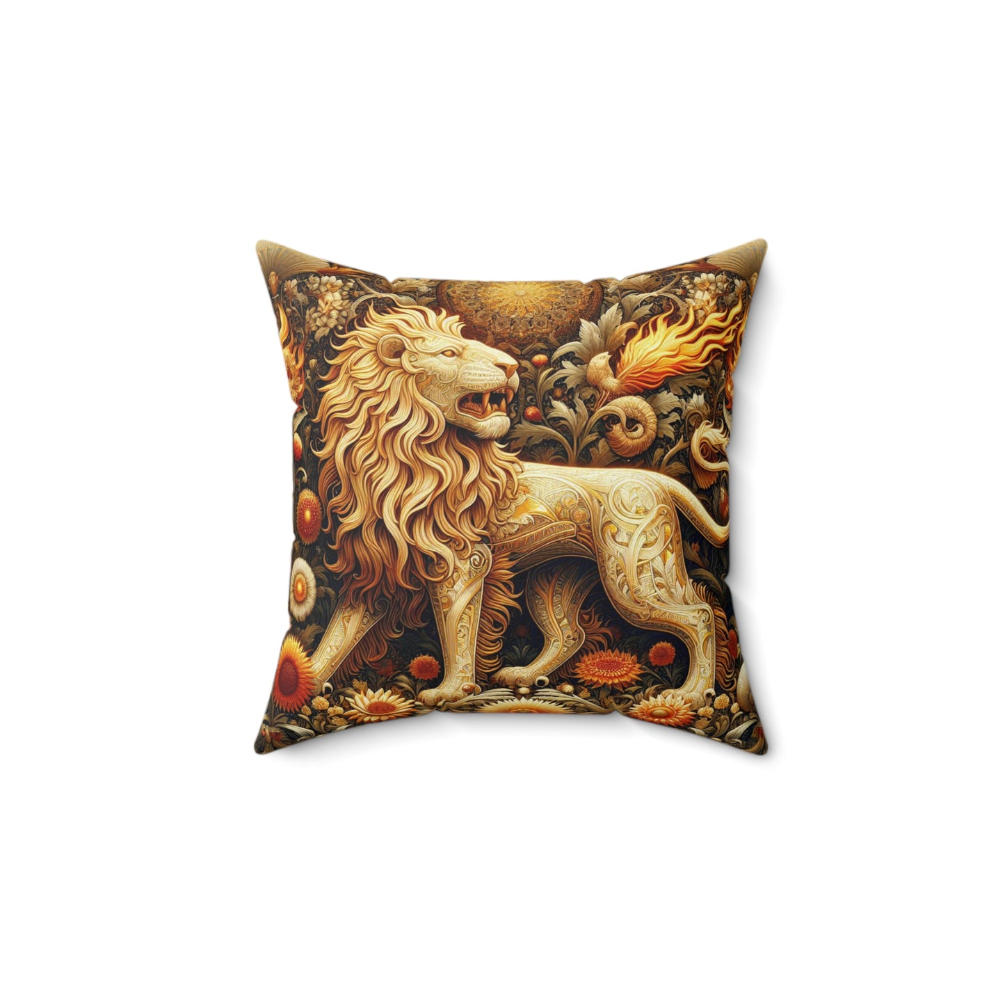 Majestic Ornamentals - Leo - Leo Majestic Ornamentals Pillow - 37.2