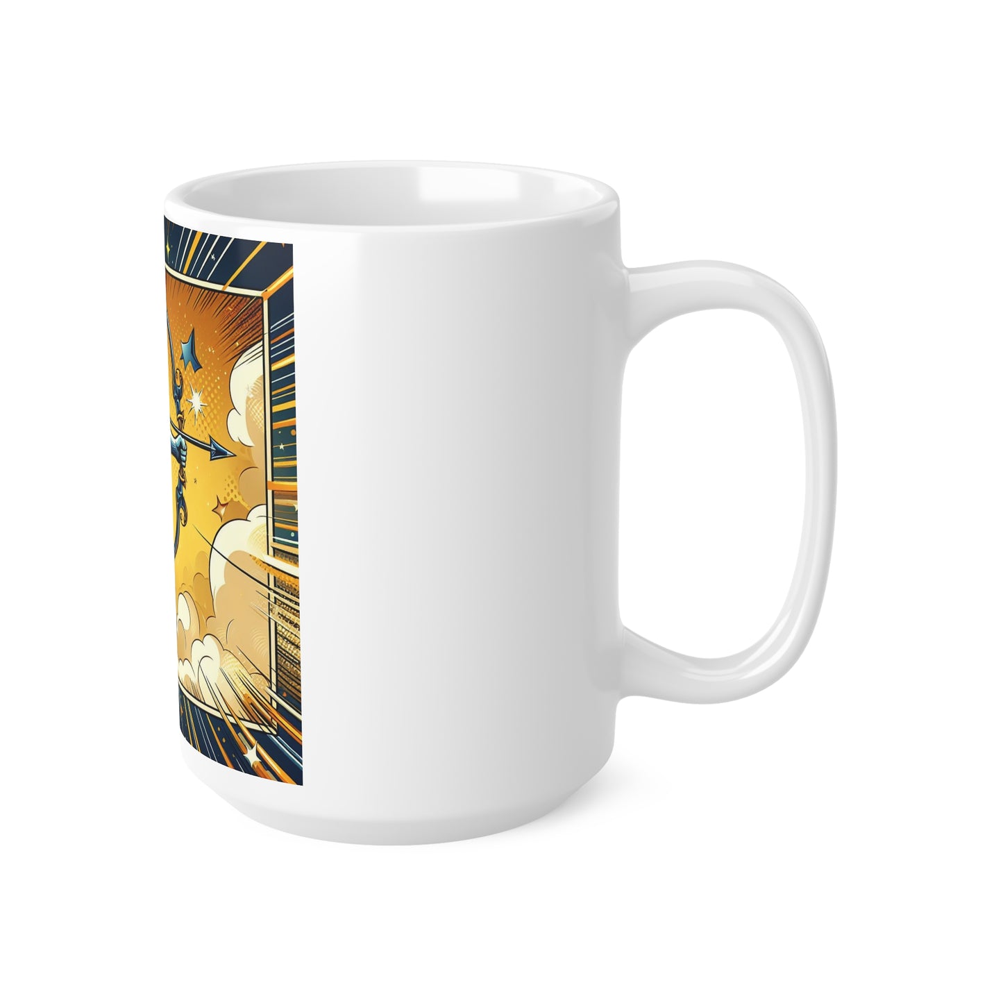 Cosmic Bloom - Sagittarius - Sagittarius Cosmic Bloom Mug - 30