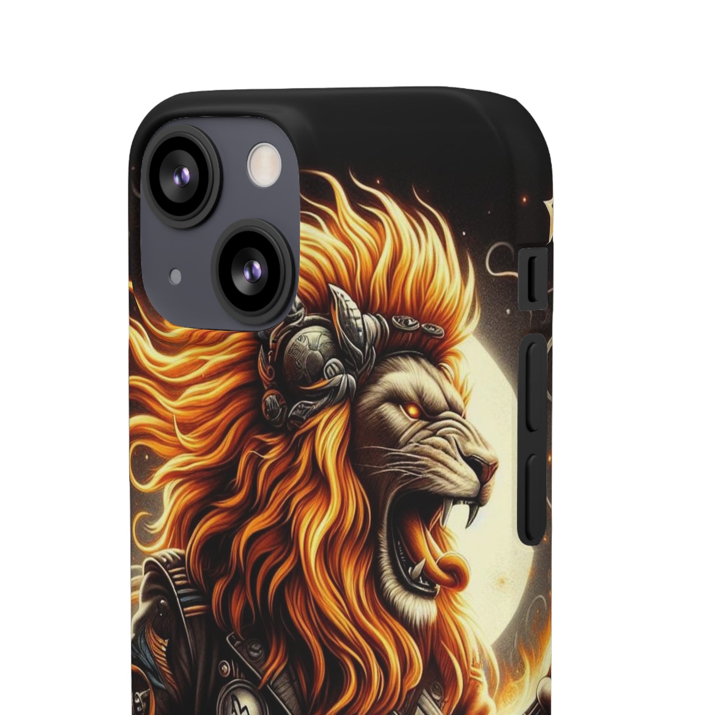 Fiery Roar Guitar Case: Leo - The Zodiac Rock Edition - 45