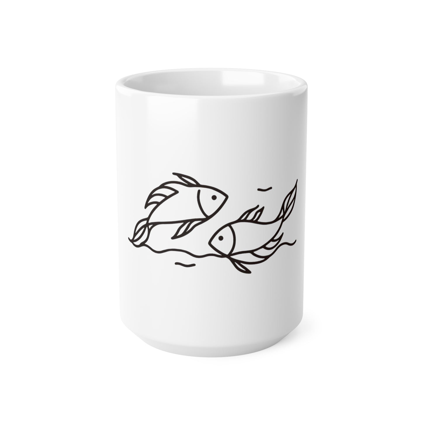 Astral Minimalism - Pisces - Pisces Astral Minimalism Mug - 53.10