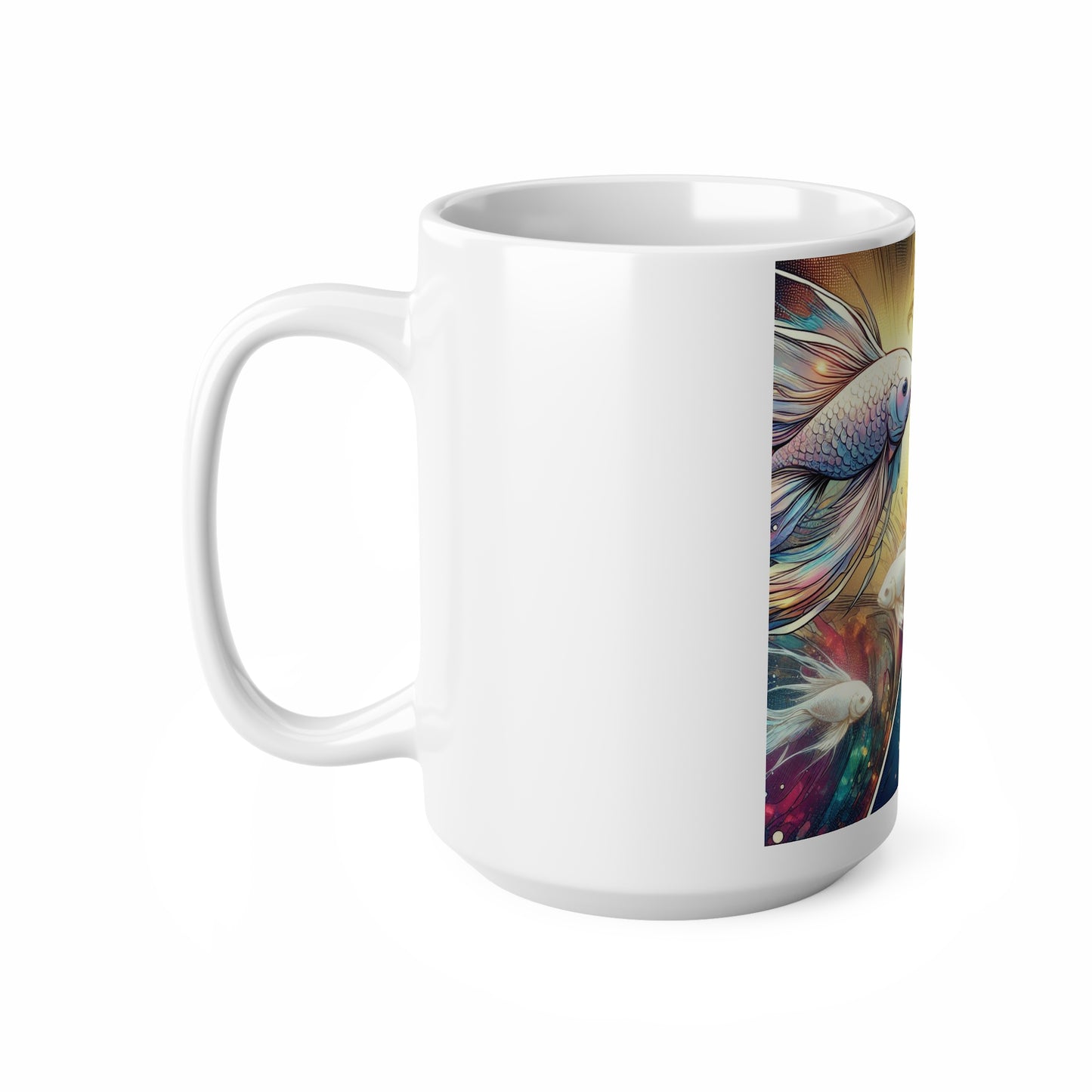 Cosmic Bloom - Pisces - Pisces Cosmic Bloom Mug - 30