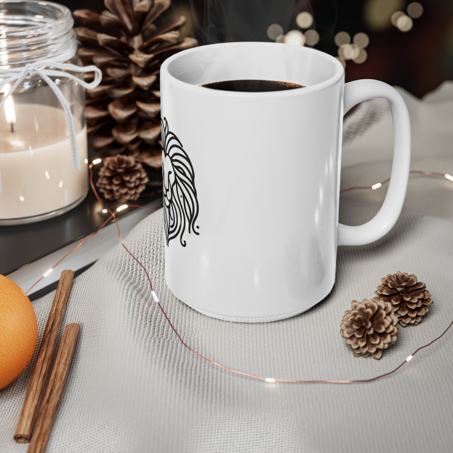 Astral Minimalism - Leo - Leo Astral Minimalism Mug - 53.10
