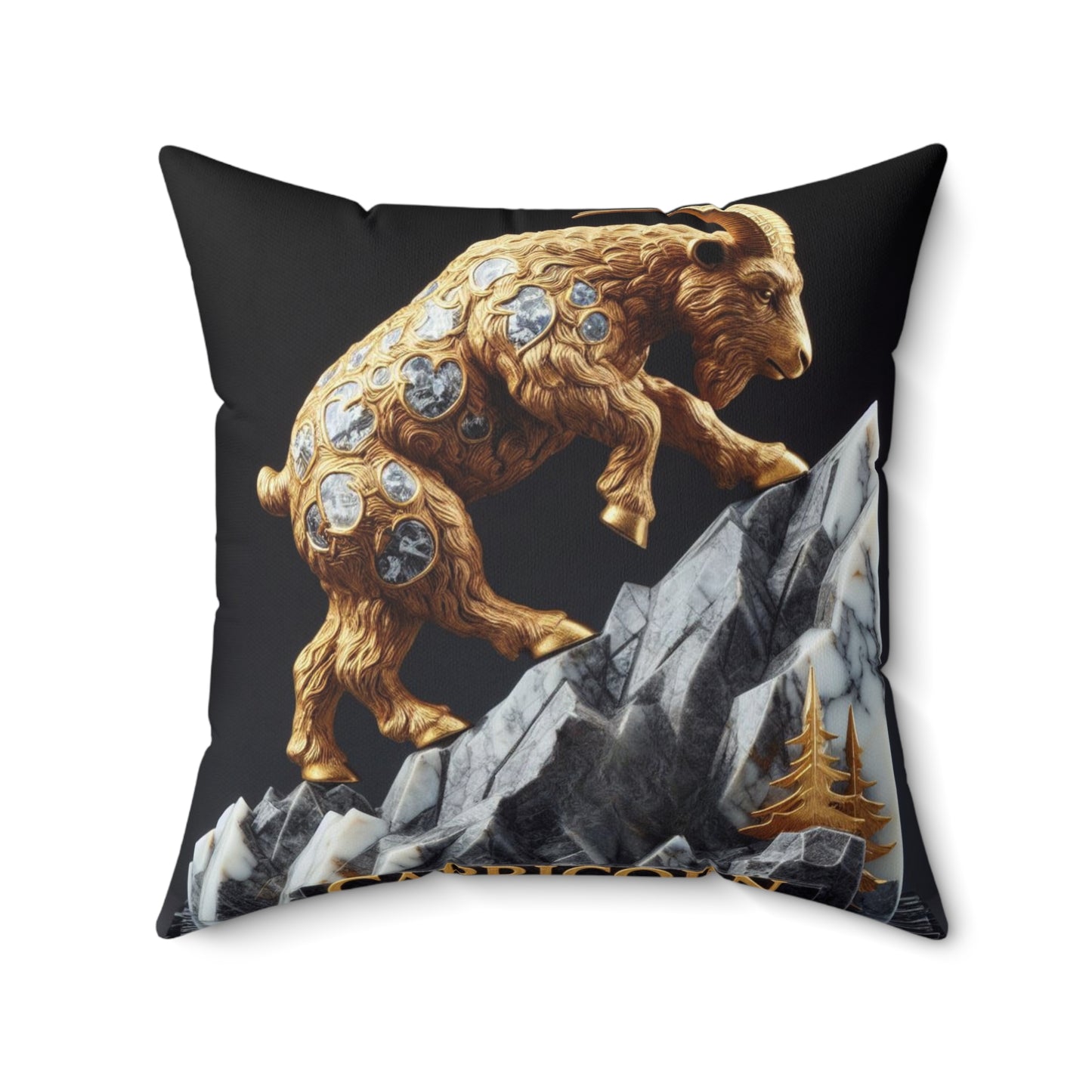 Marble Elegance - Capricorn - Capricorn Marble Elegance Pillow - 43