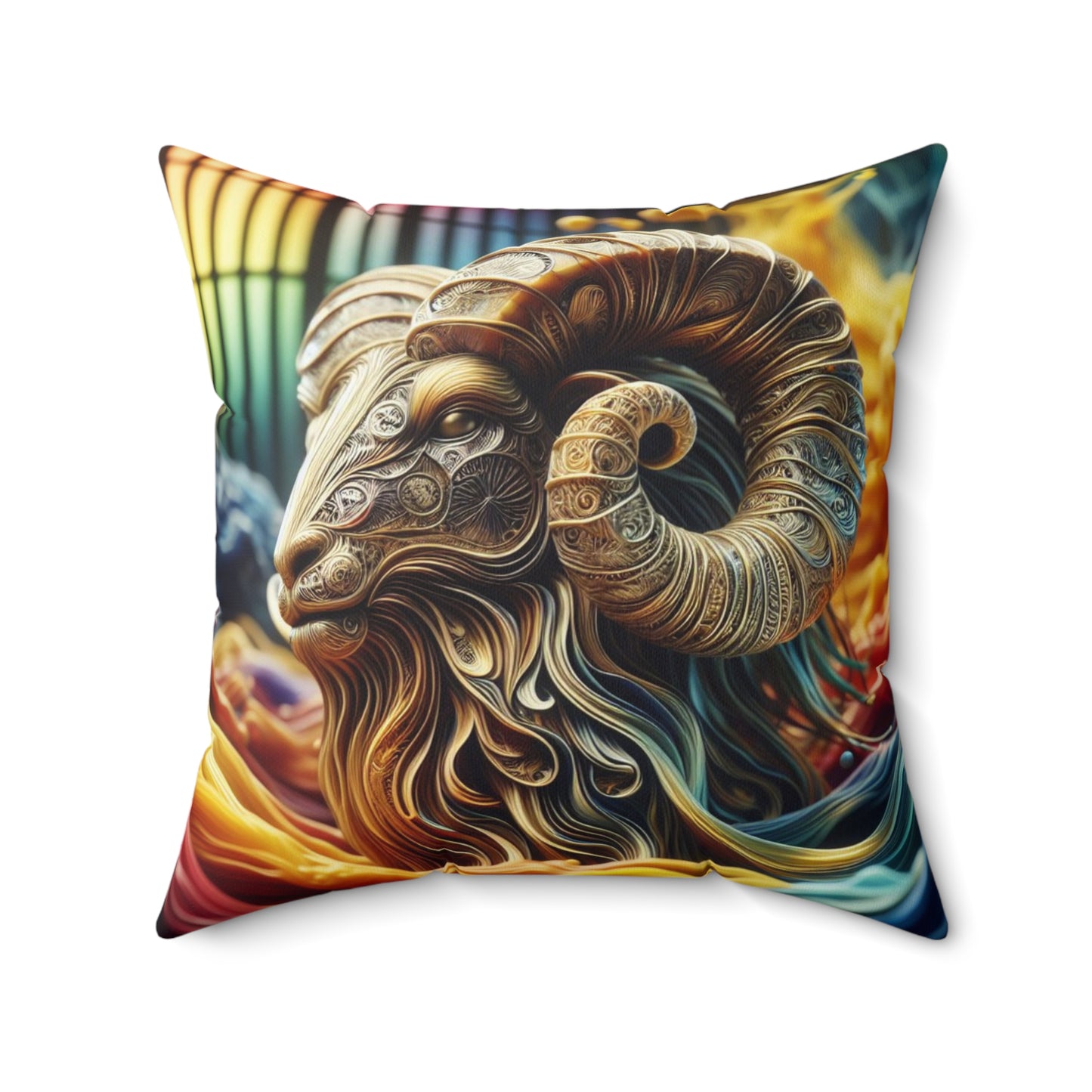 Ethereal Elegance - Aries - Aries Ethereal Elegance Pillow - 27.10