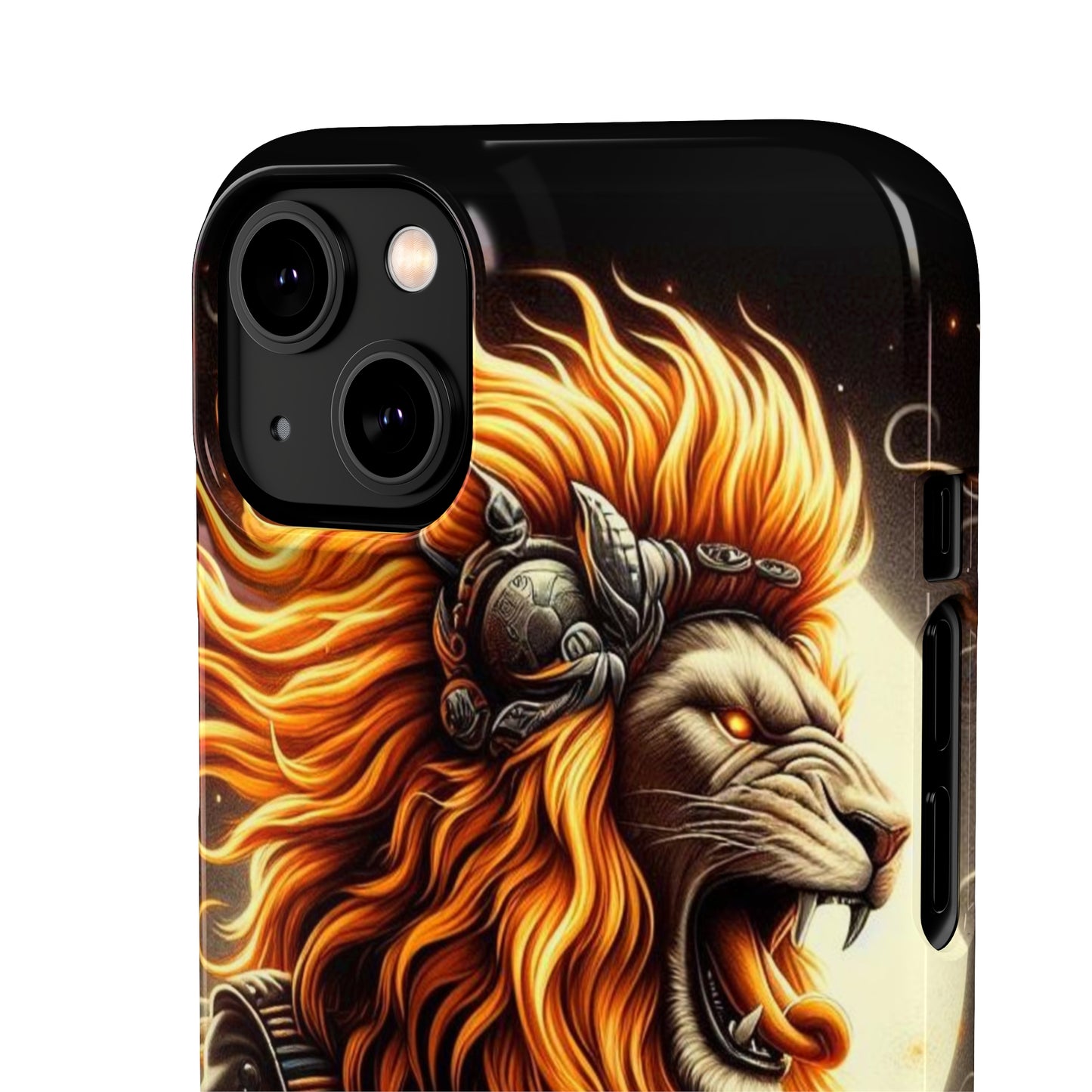Fiery Roar Guitar Case: Leo - The Zodiac Rock Edition - 45