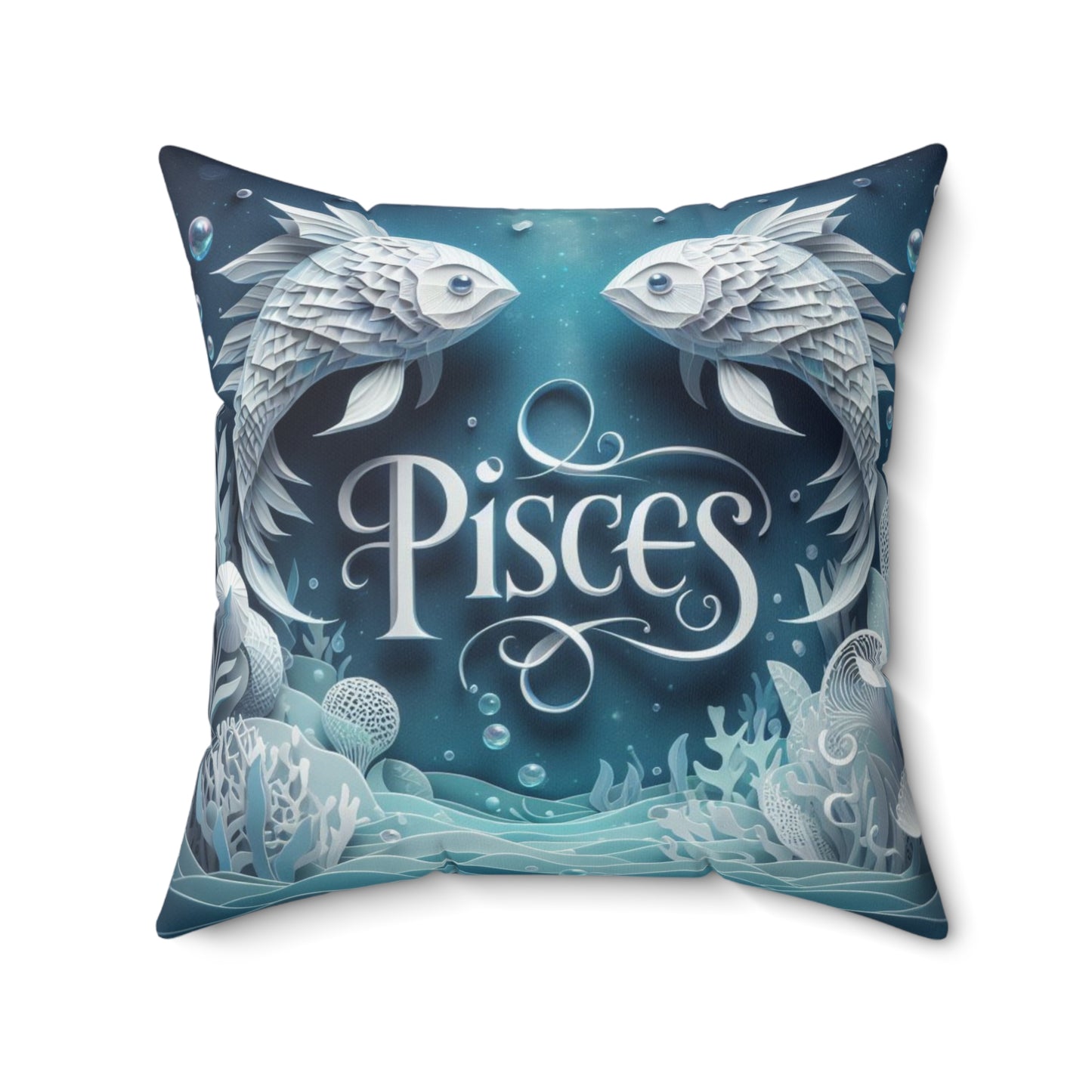 Quilled Zodiac - Pisces - Pisces Quilled Zodiac Pillow - 16