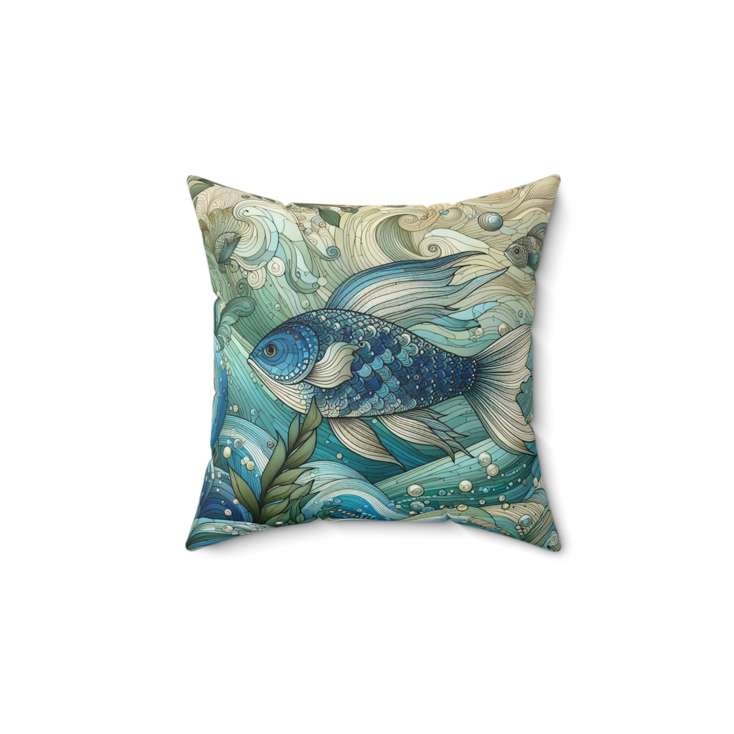 Majestic Ornamentals - Pisces - Pisces Majestic Ornamentals Pillow - 37.2