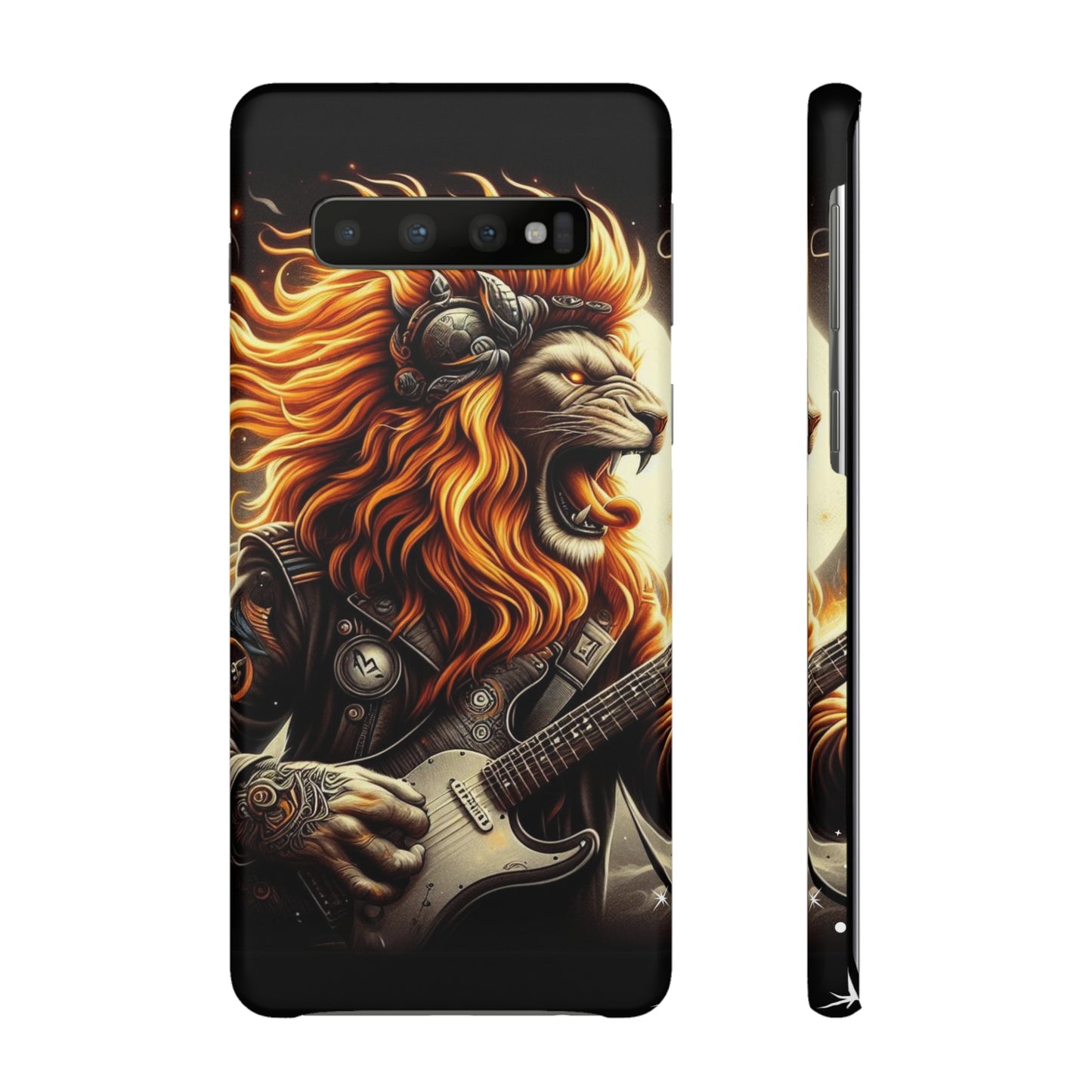 Fiery Roar Guitar Case: Leo - The Zodiac Rock Edition - 45