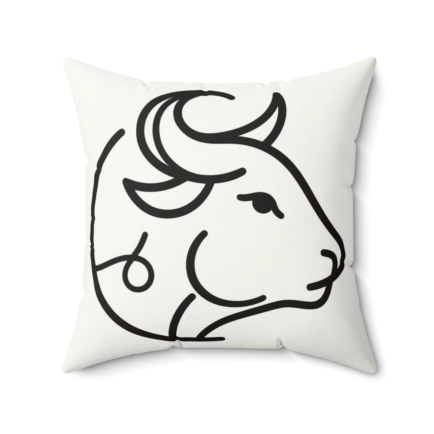 Zodiac Doodle Art - Taurus - Taurus Zodiac Doodle Art Pillow - 53.2
