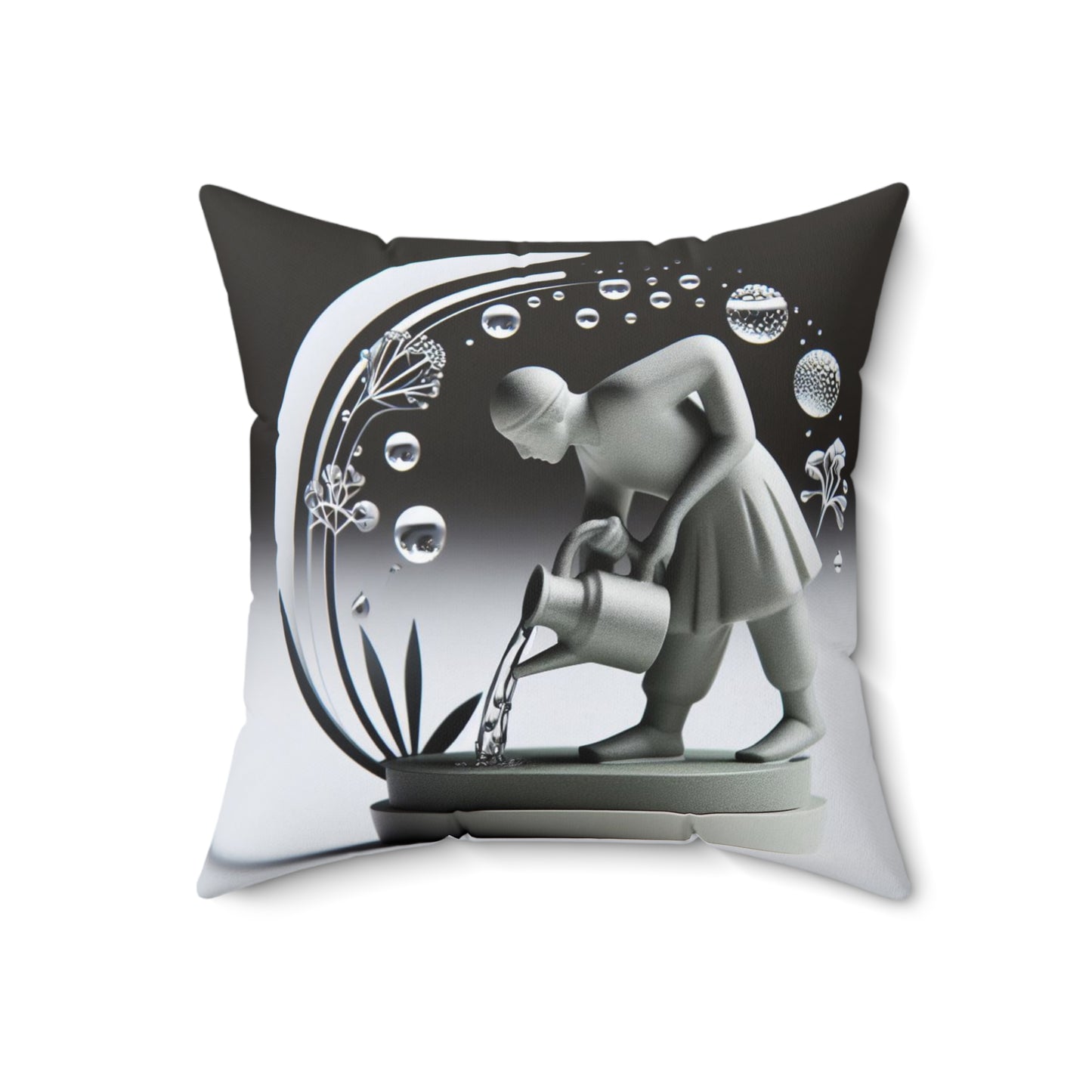 Modern Vinyl Zodiac - Aquarius - Aquarius Modern Vinyl Zodiac Pillow - 21