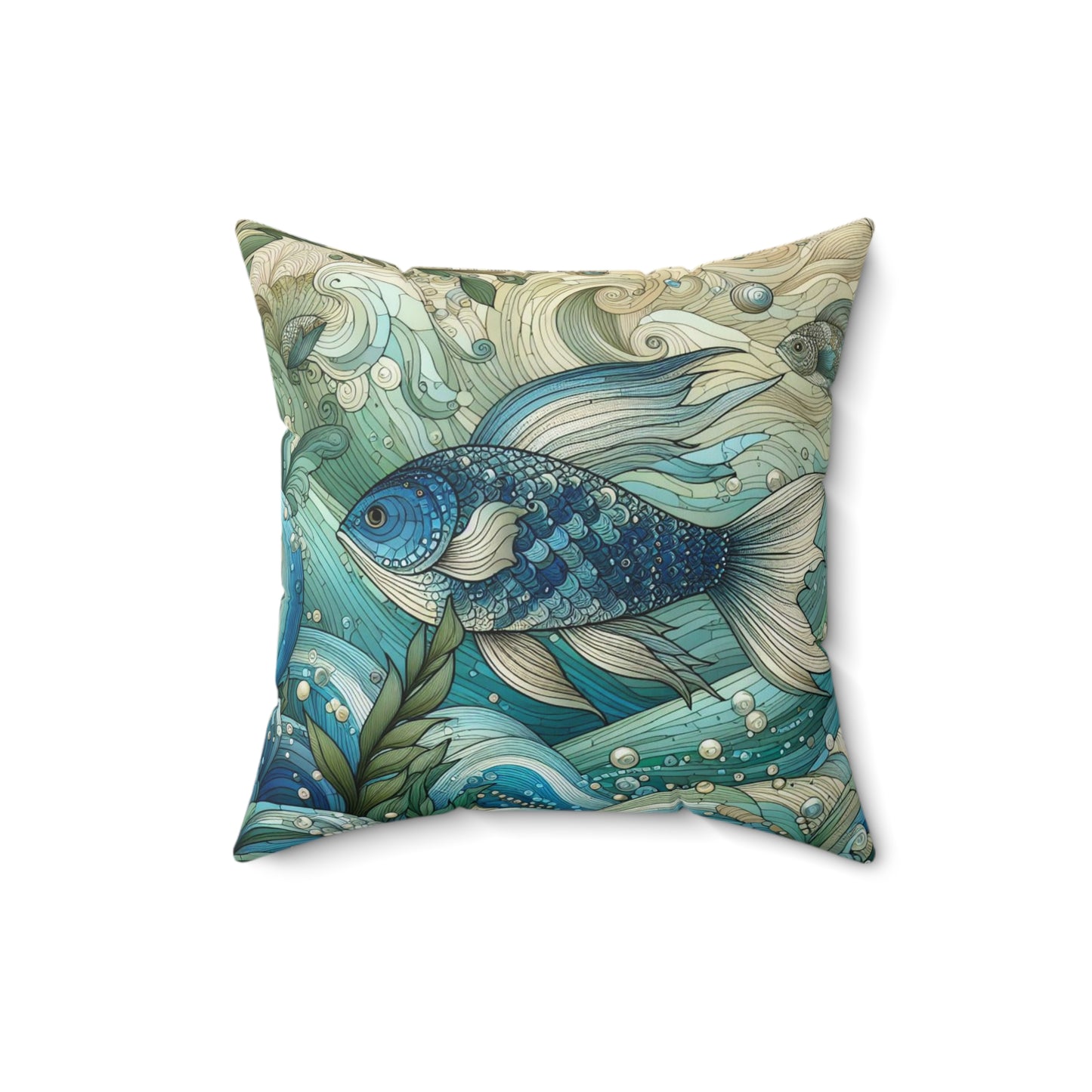 Majestic Ornamentals - Pisces - Pisces Majestic Ornamentals Pillow - 37.2