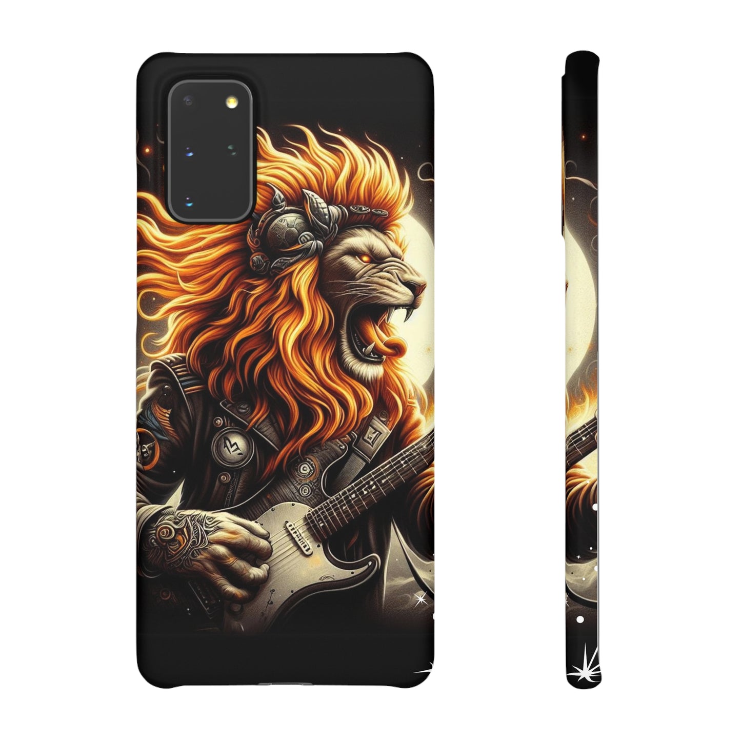 Fiery Roar Guitar Case: Leo - The Zodiac Rock Edition - 45
