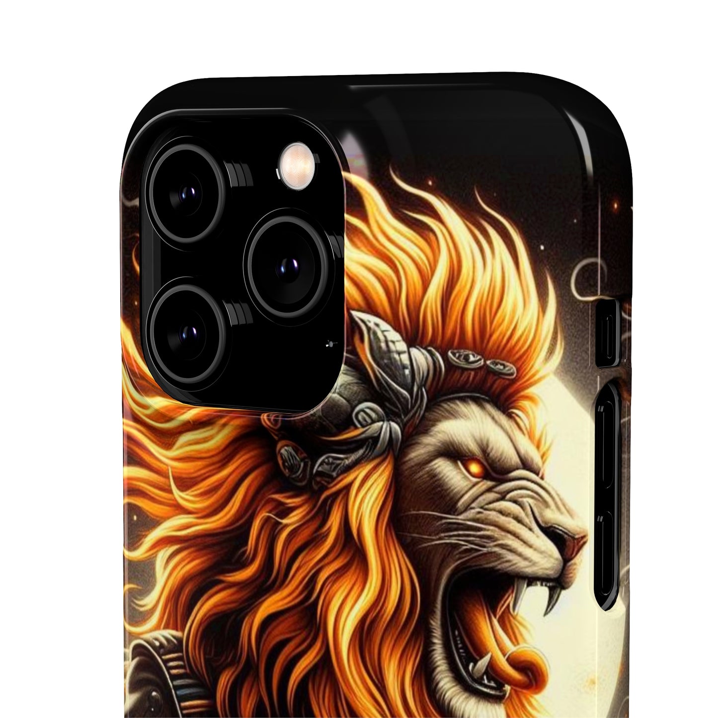 Fiery Roar Guitar Case: Leo - The Zodiac Rock Edition - 45
